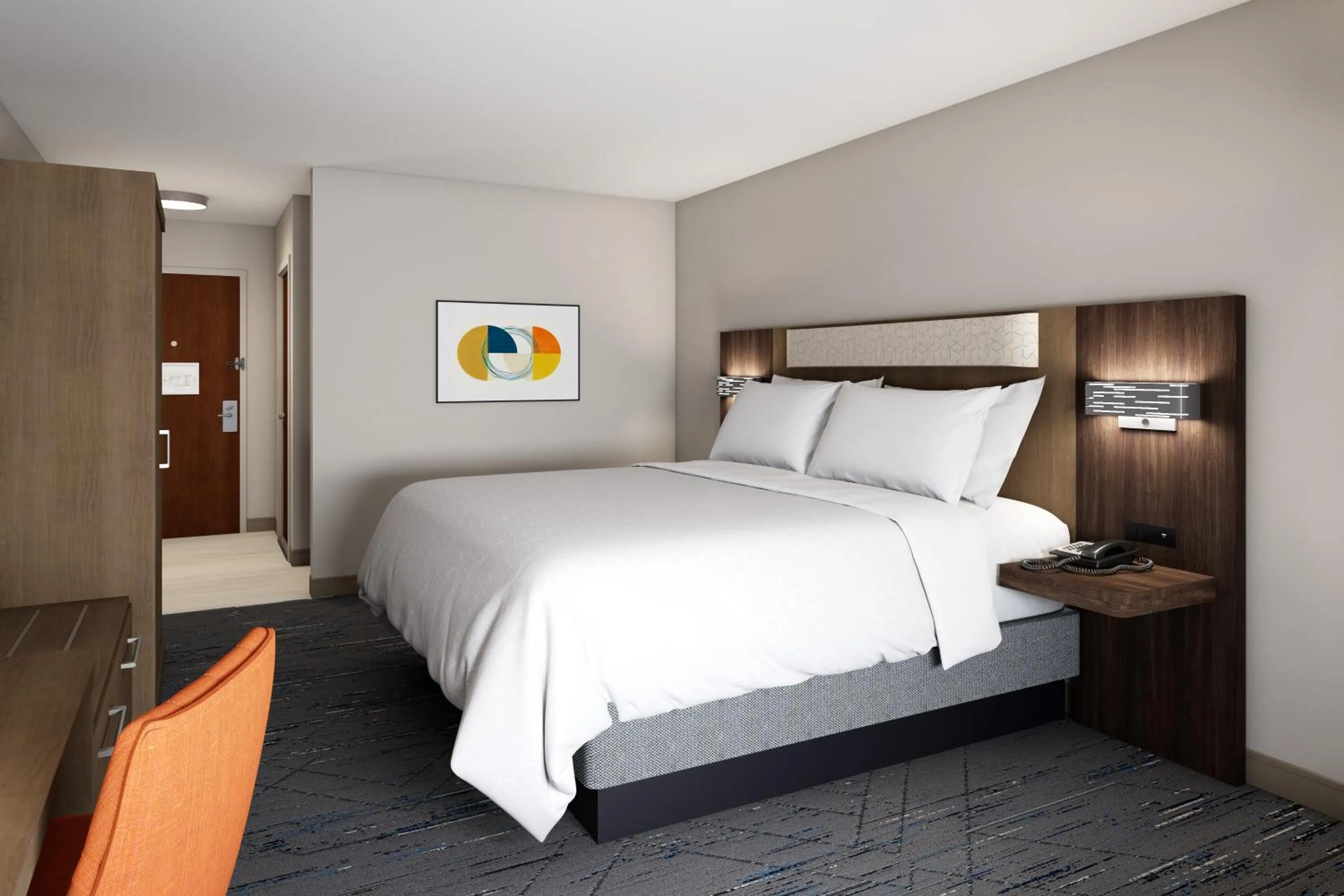 King Room with One King Bed Hearing Accessible - Non-Smoking in Holiday Inn Express - Gaffney by IHG