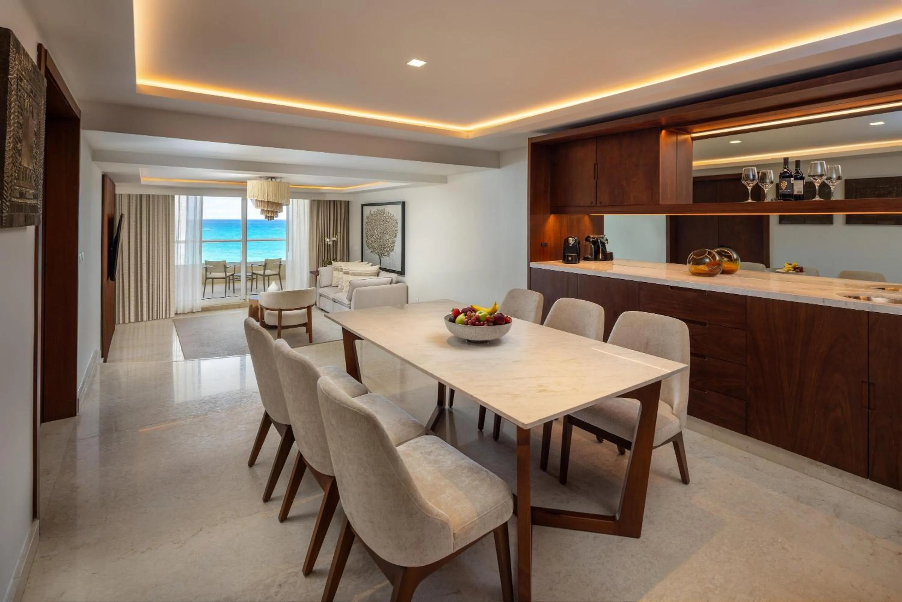 Superior Governor Suite Partial Ocean View - King Size Bed in Sun Palace - All Inclusive Adults Only