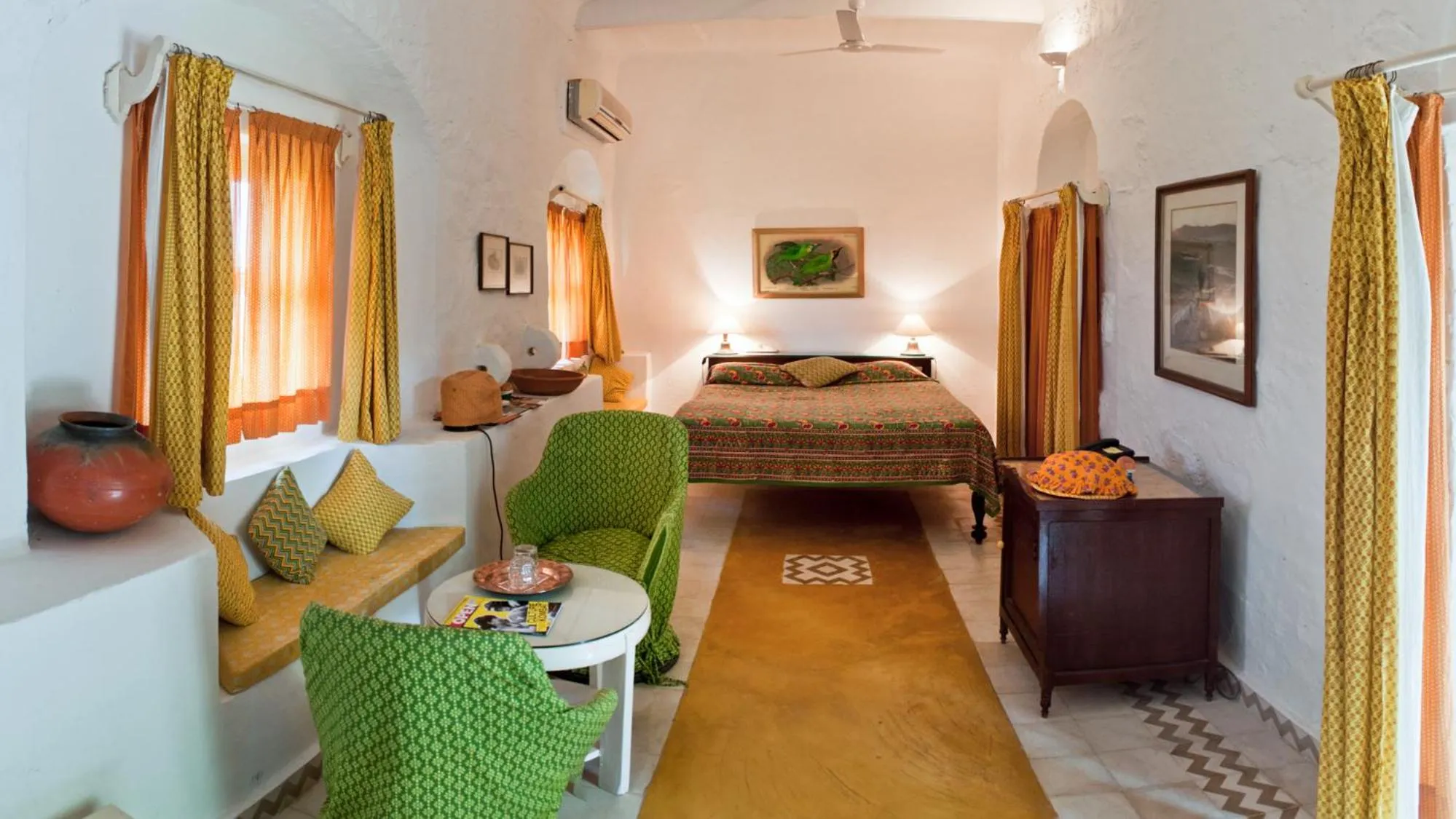 Heritage Romance -  Enjoy 15% off on non-Alcoholic Mini Bar, Hi-Tea, 10% off on Laundry, 15% off on SPA or a Vintage Car Ride in Neemrana's - Hill Fort - Kesroli