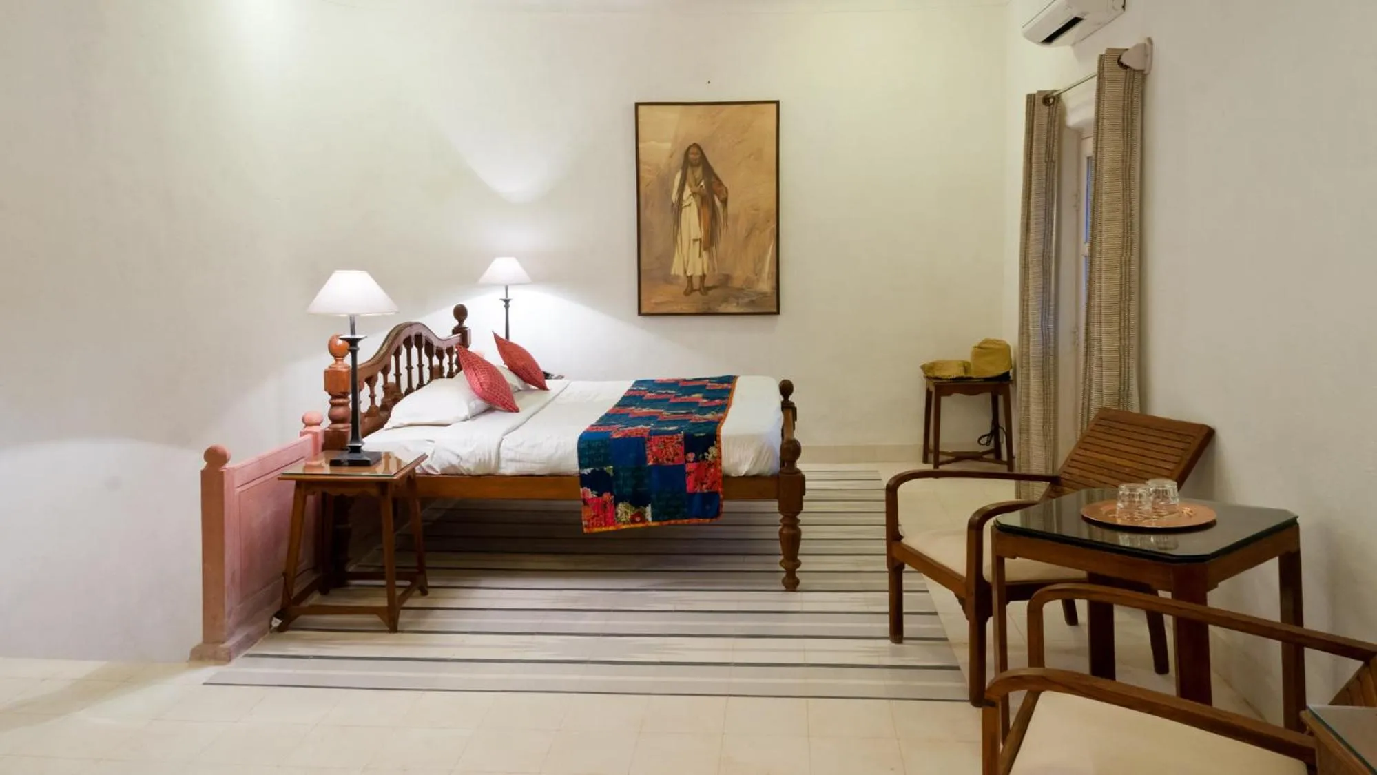 Heritage Comfort - Enjoy 10% off on F&B, 15% off on non-Alcoholic Mini Bar, Hi-Tea, 10% off on Laundry, 15% off on SPA or a Vintage Car Ride (offer valid till 30th Sept'25) in Neemrana's - Hill Fort - Kesroli