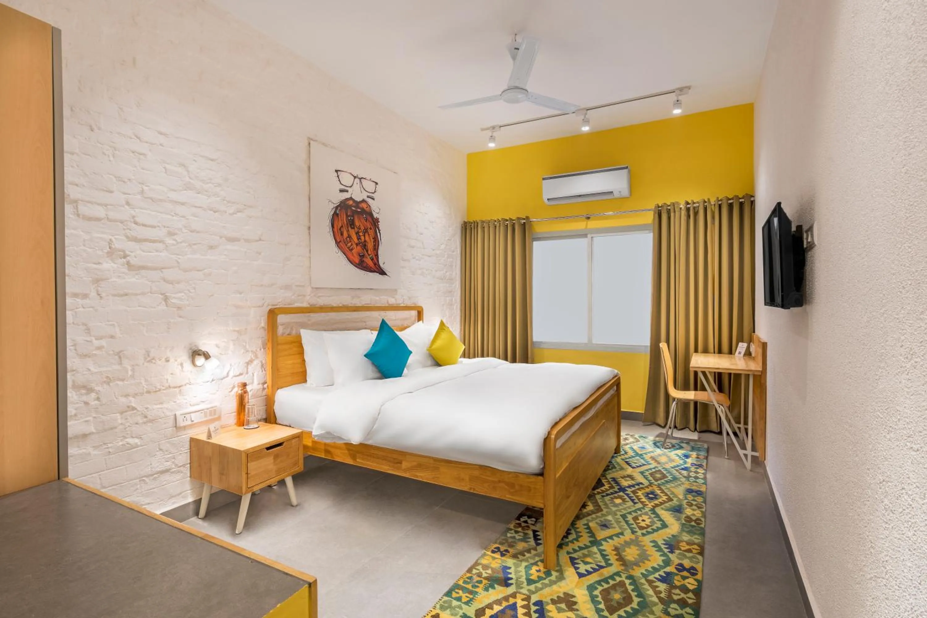 Standard Double Room in Bedzzz Varanasi by Leisure Hotels, 1 Km from Dashwasamedh Ghat