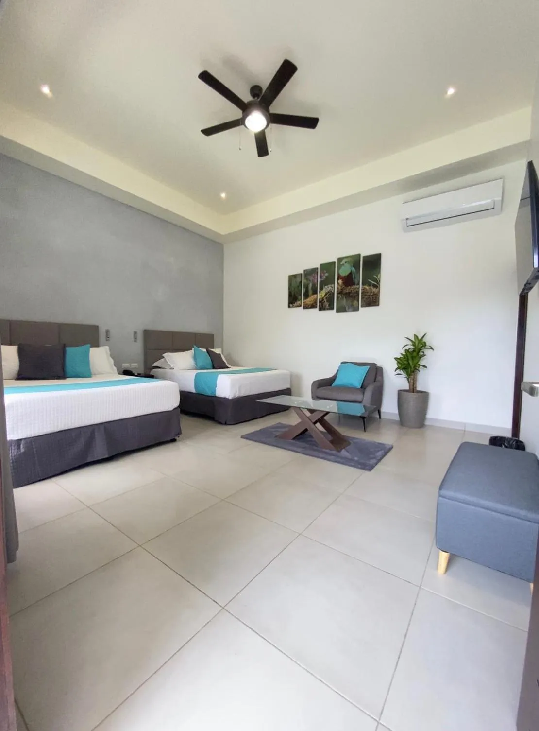 Deluxe Queen Room with Two Queen Beds in Hotel Naoz