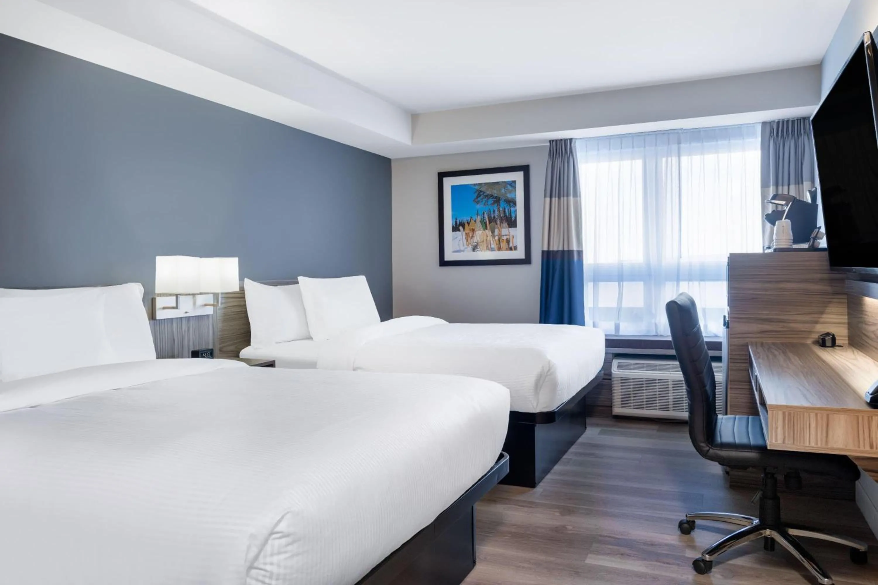 Queen Room with Two Queen Beds - Non-Smoking in Microtel Inn & Suites by Wyndham Kanata Ottawa West