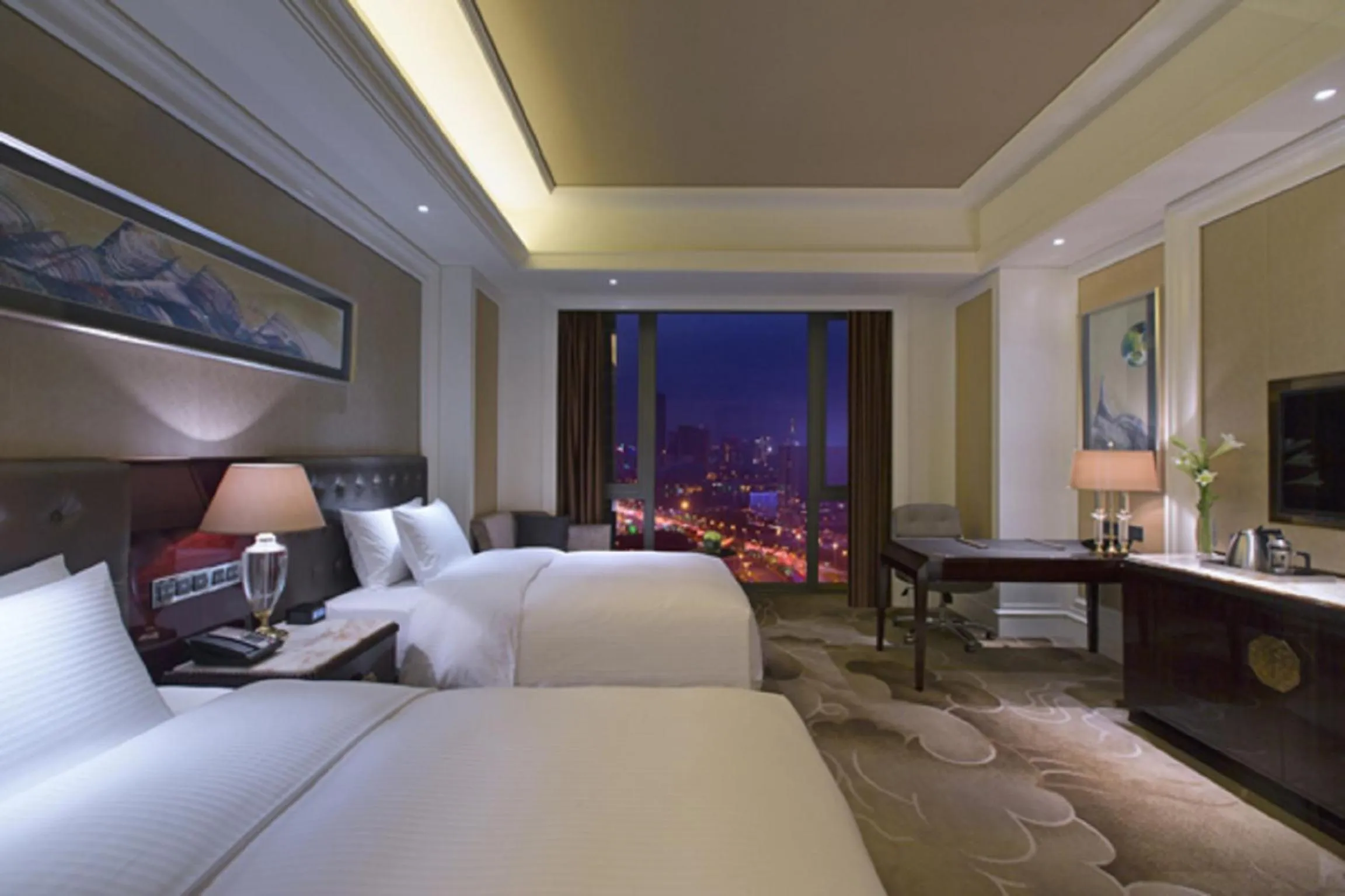 Deluxe Twin Room in Wanda Vista Shenyang