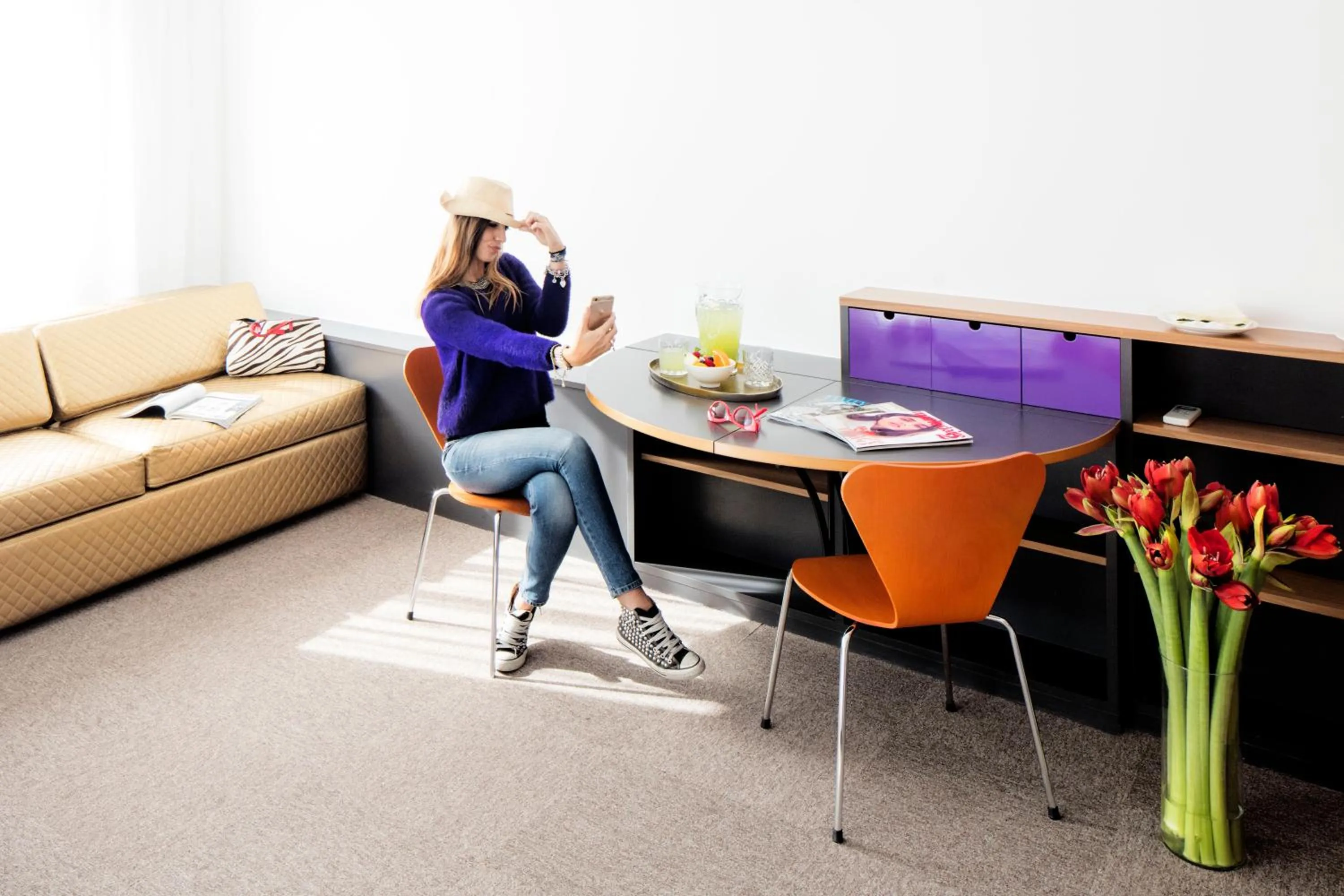 Standard Double Room with Balcony in Hotel Ripa Roma