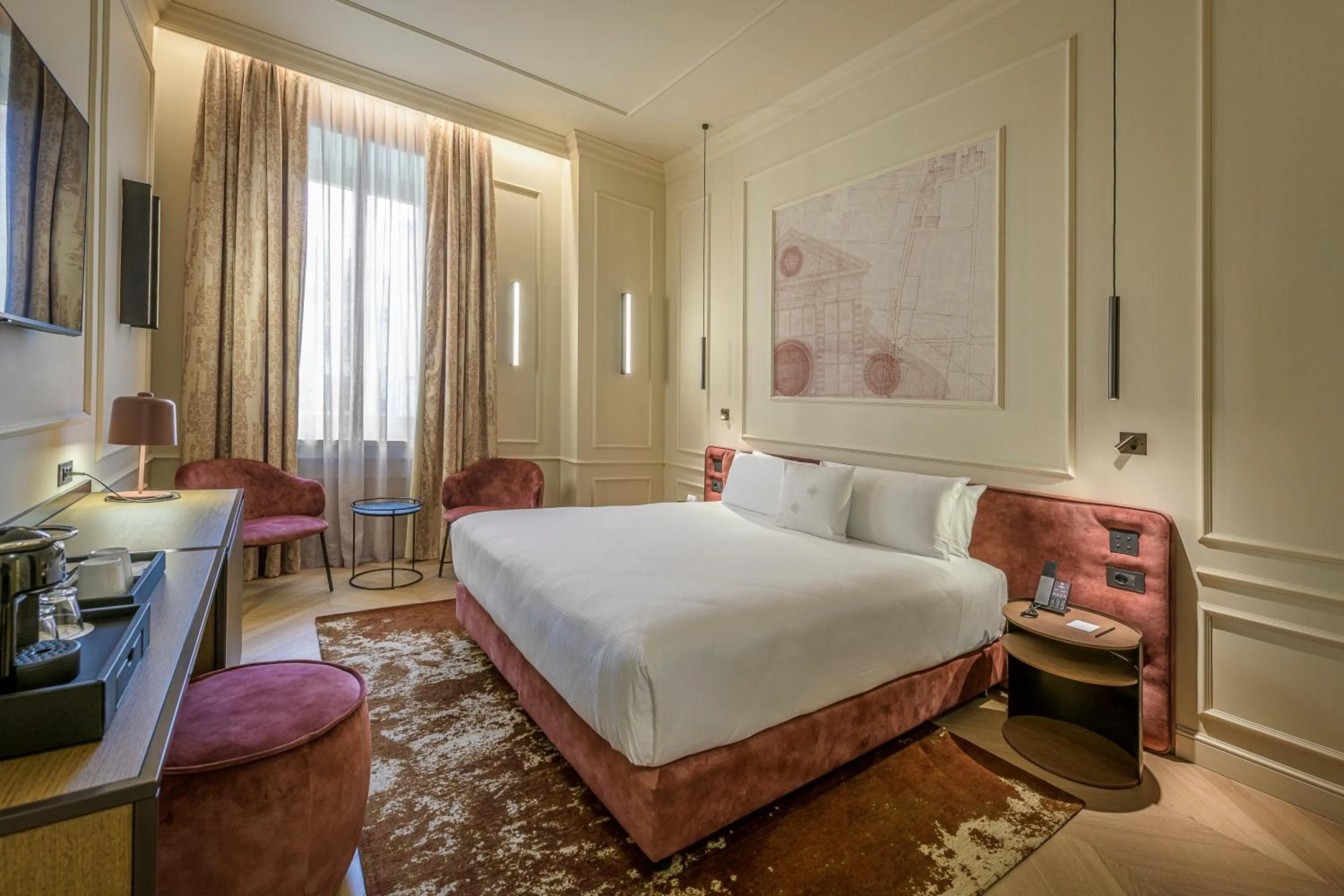 Double or Twin Room with View in Palazzo Montebello