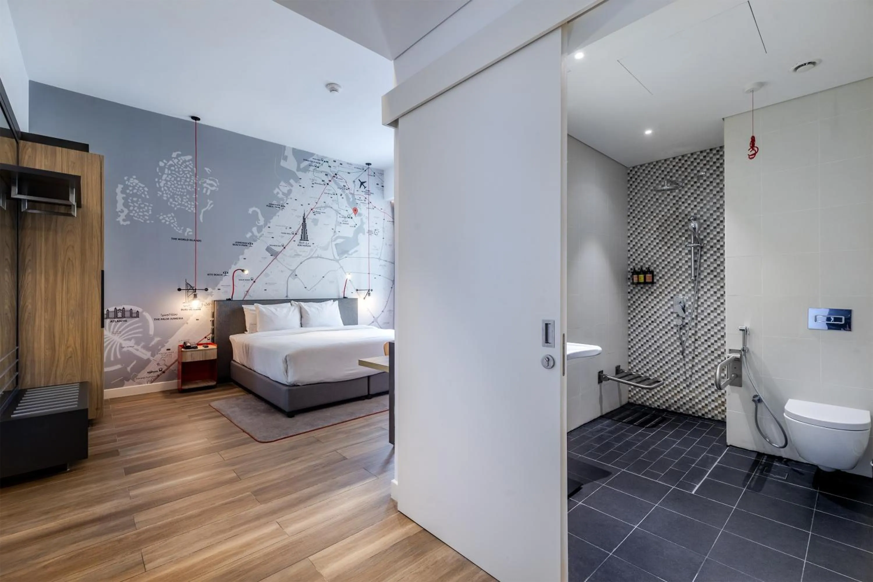 King Room - single occupancy - Disability Access in Ink Hotel