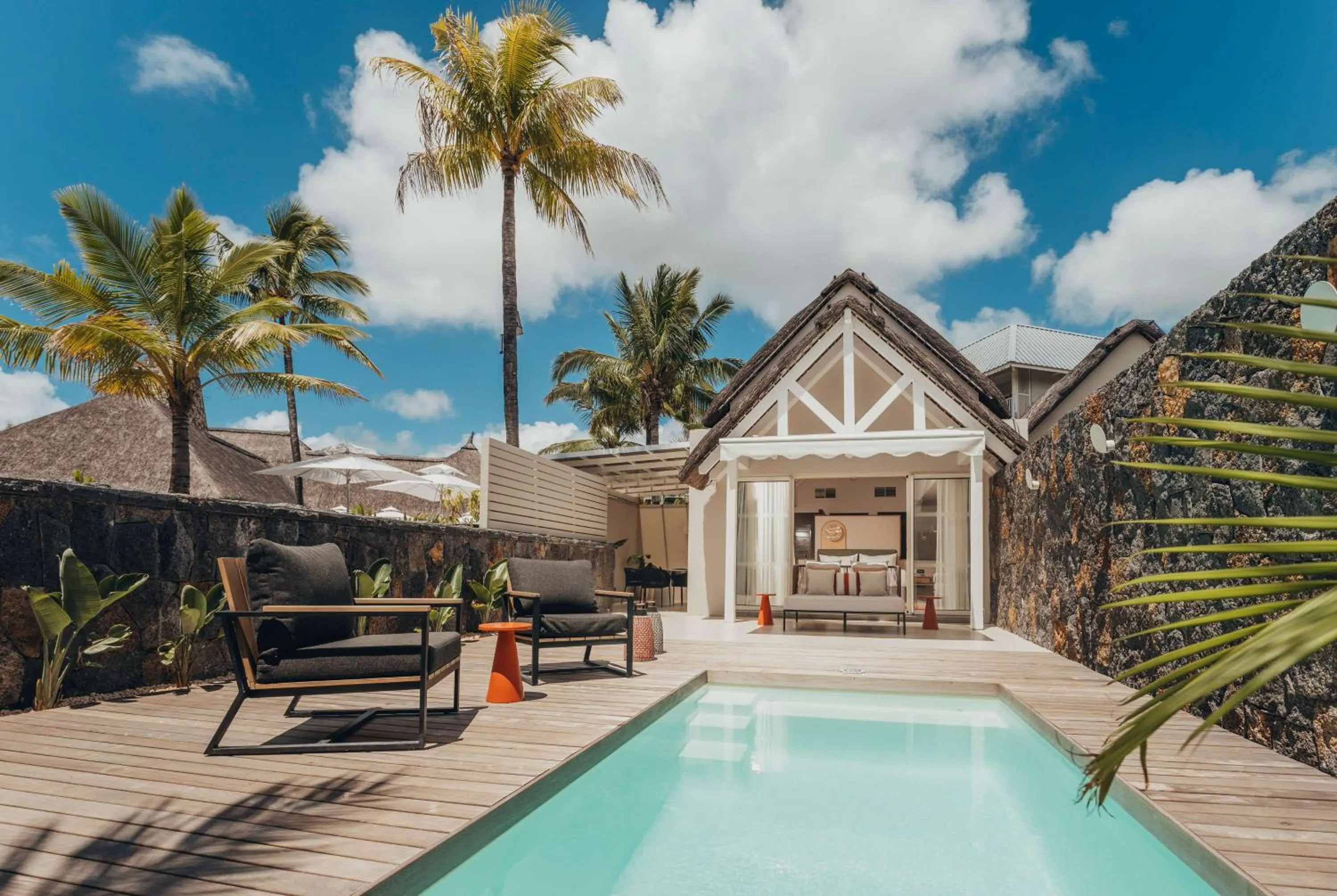 One-Bedroom Beachfront Villa with Private Pool in Radisson Blu Azuri Resort & Spa