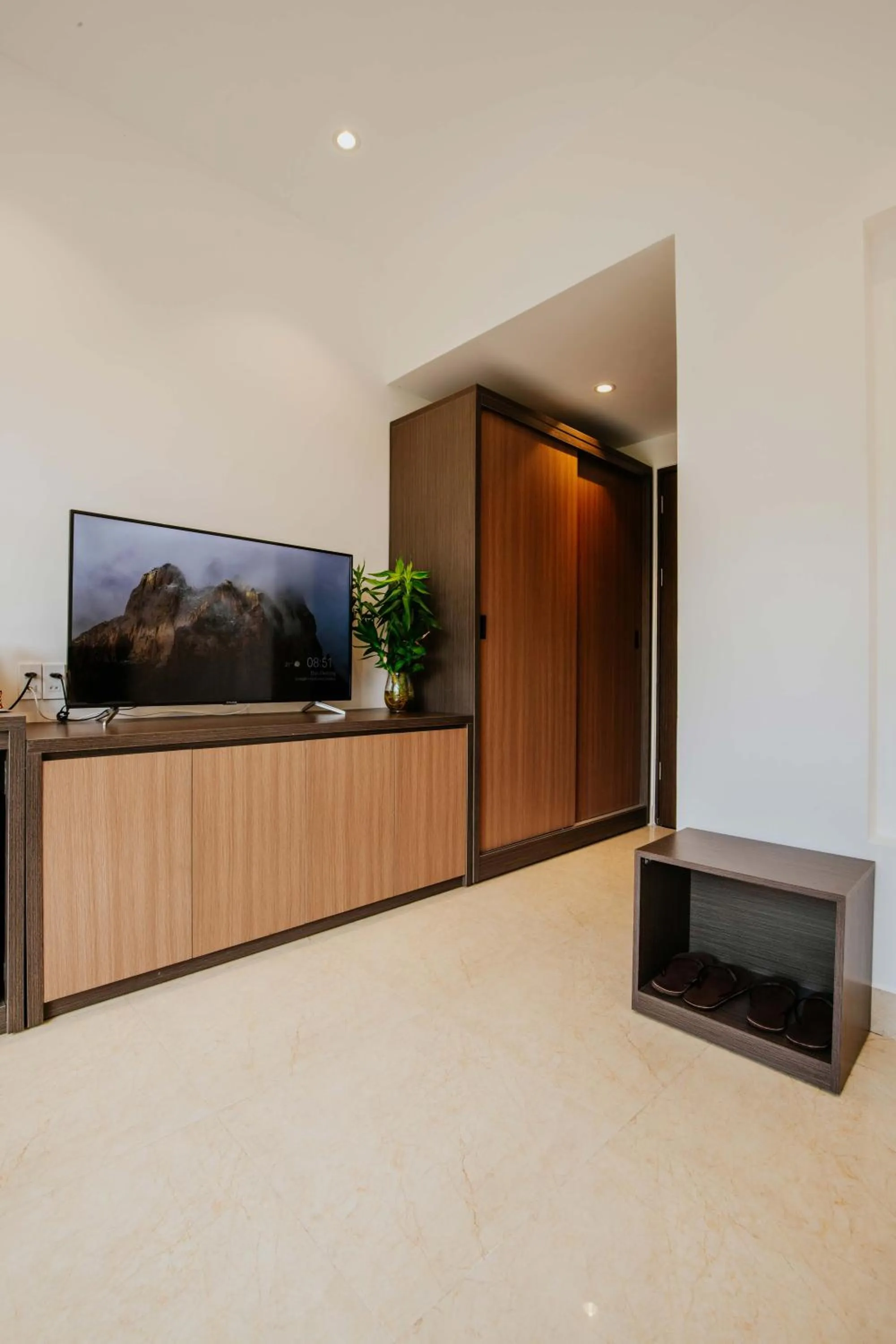 Deluxe Double Room with Balcony in Rừng Lá Kim Resort