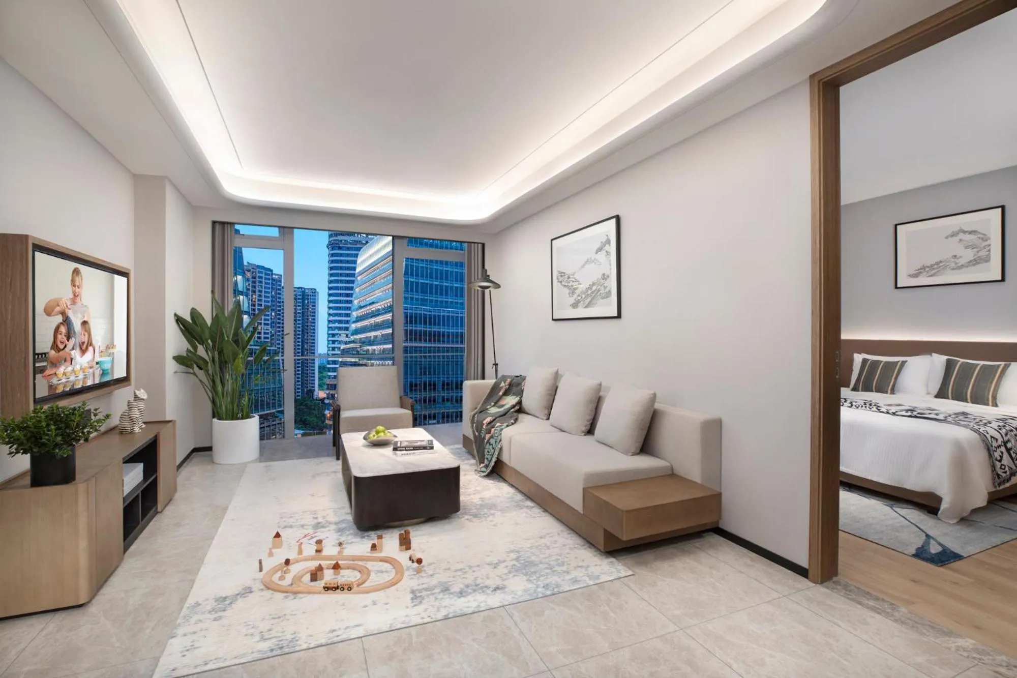 One-Bedroom Executive Suite in Somerset Gaoxin Chengdu