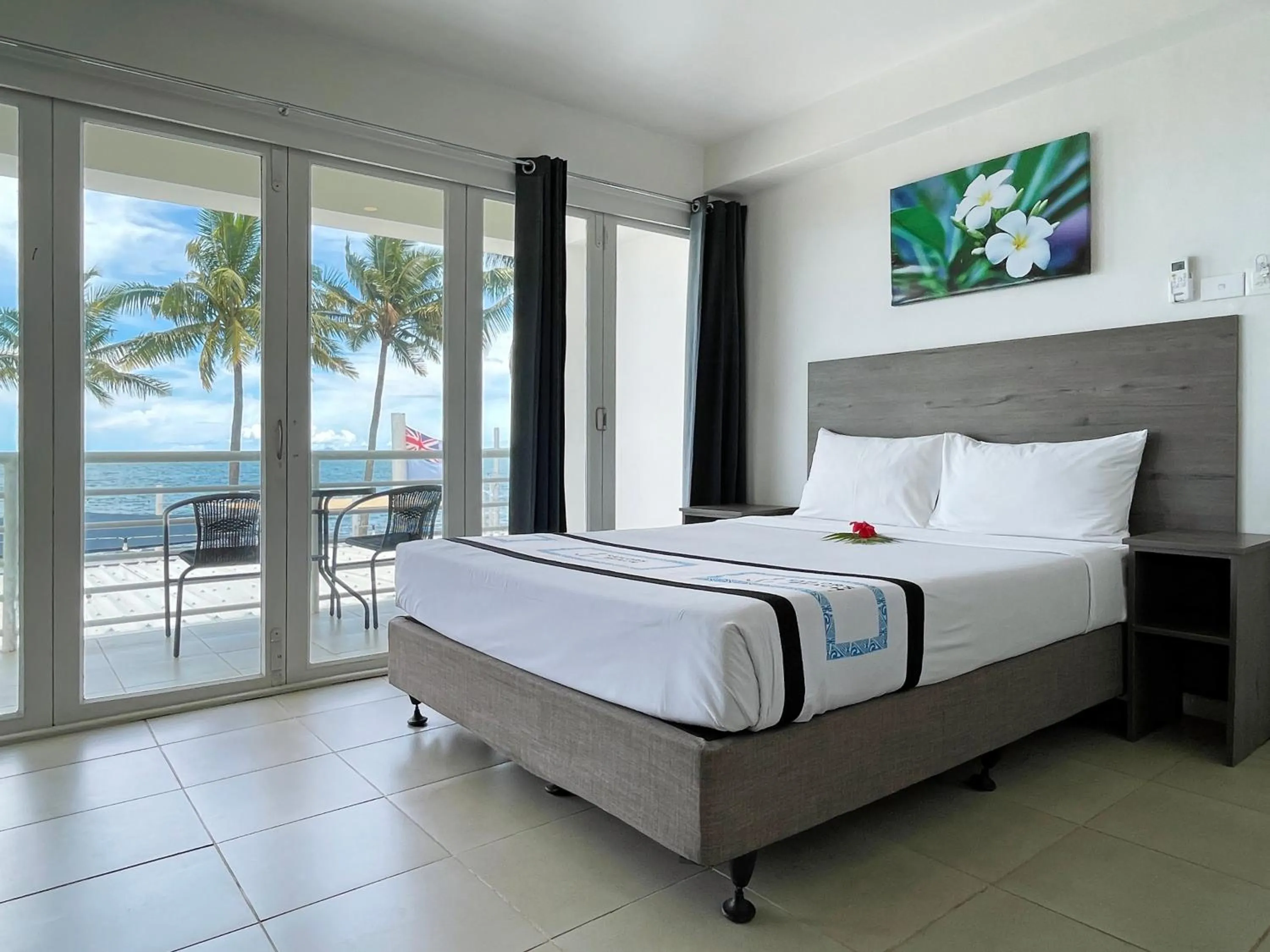Deluxe Double Room with Sea View in Sailors Beach Fiji