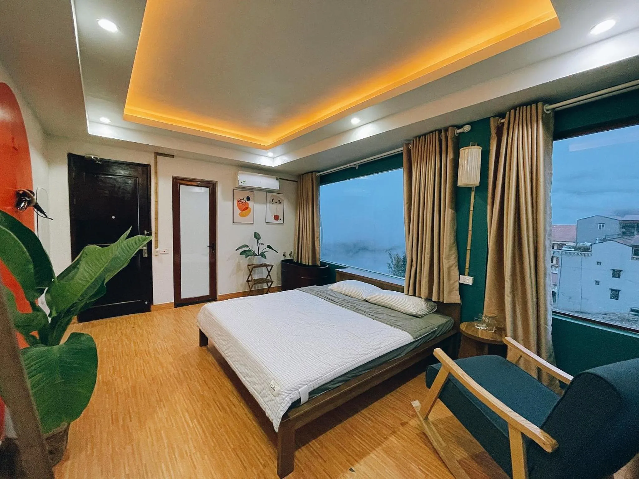 King Room with Mountain View in D Home Sapa