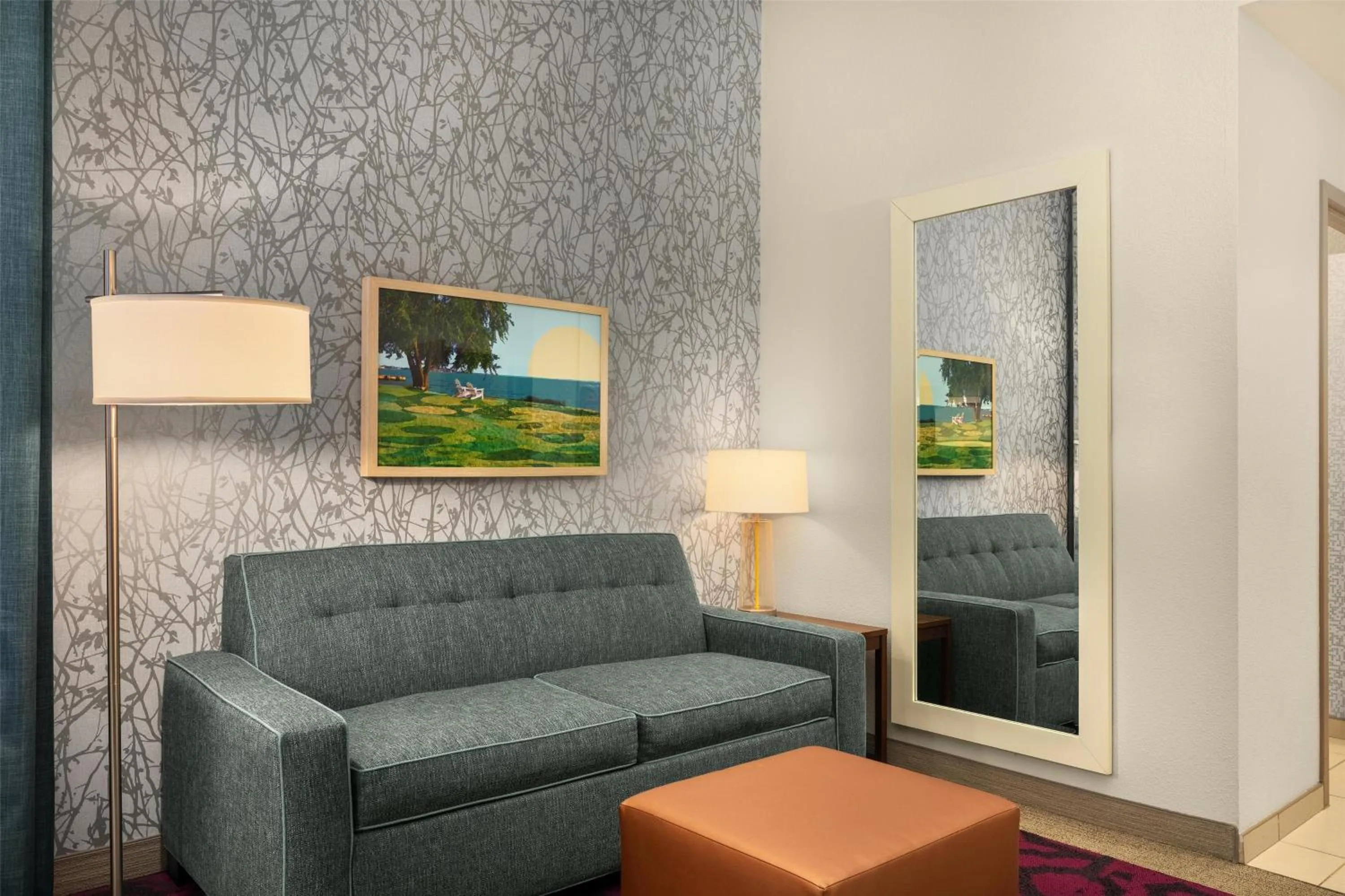 Queen Studio Suite - Hearing Access/Non-Smoking in Home2 Suites by Hilton Baltimore/Aberdeen MD