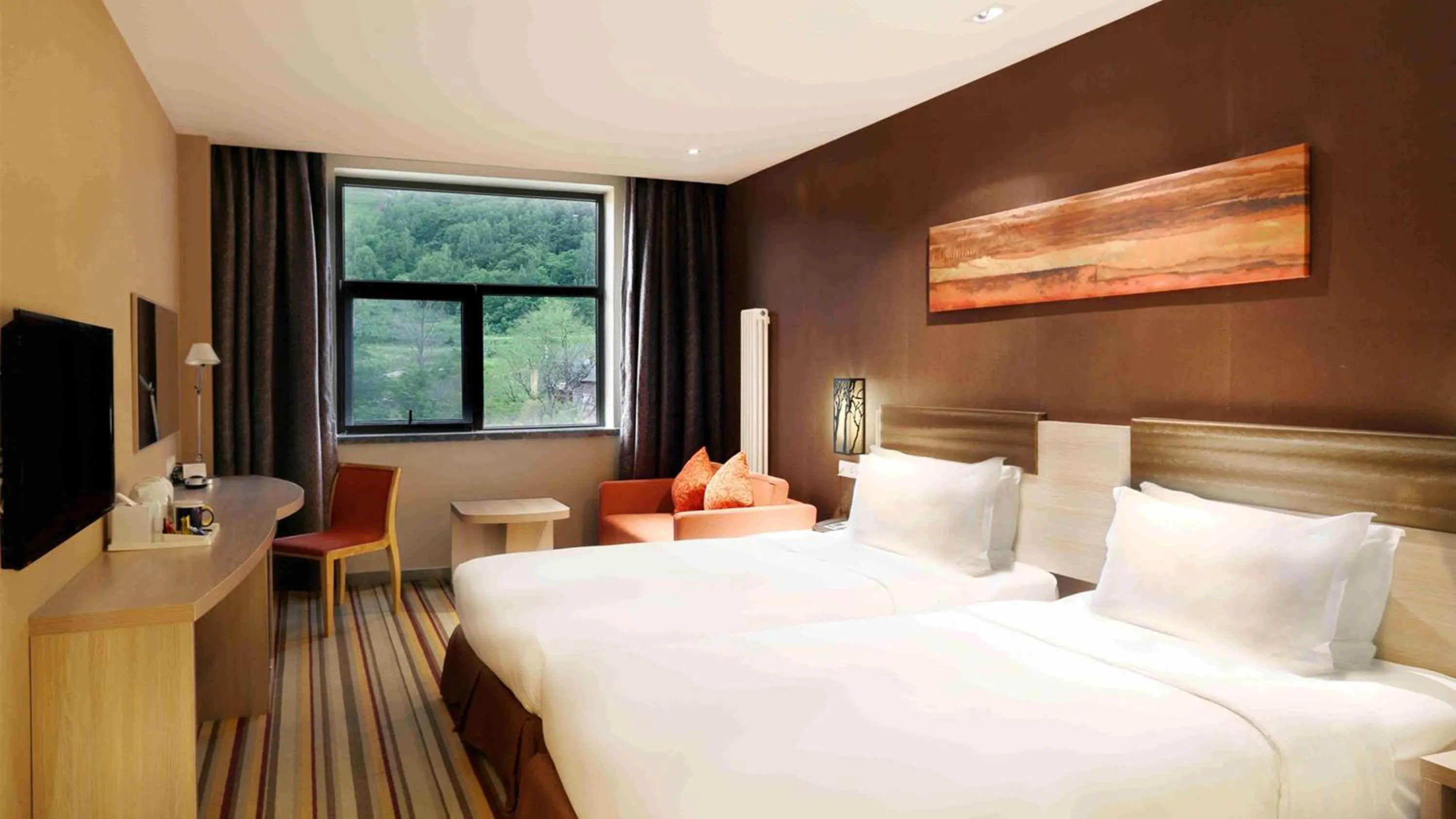 2 Single Standard Mountain View in Holiday Inn Express Changbaishan by IHG
