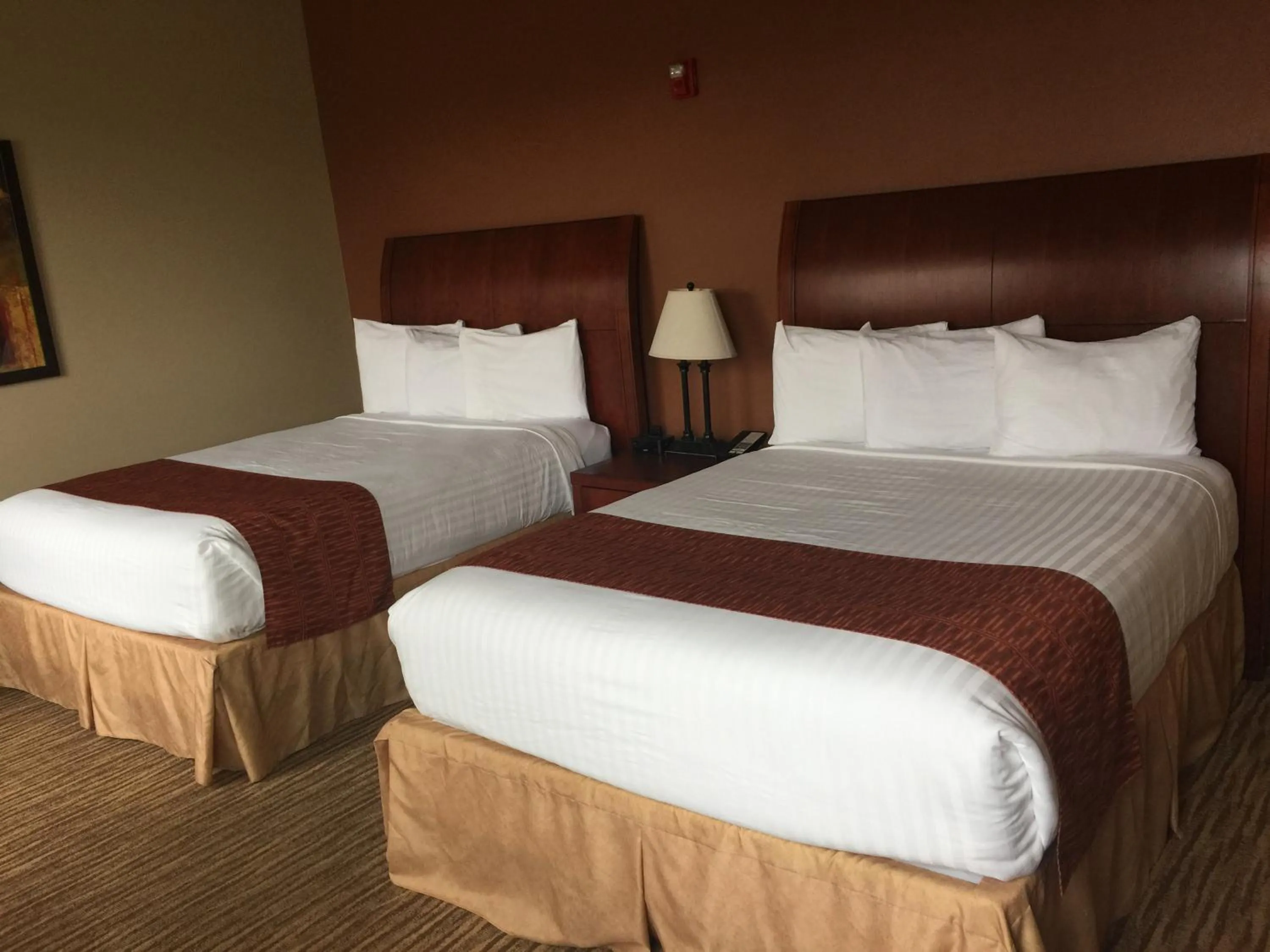 Queen Room with Two Queen Beds - Disability Access/Non-Smoking in Cobblestone Inn & Suites - Newton