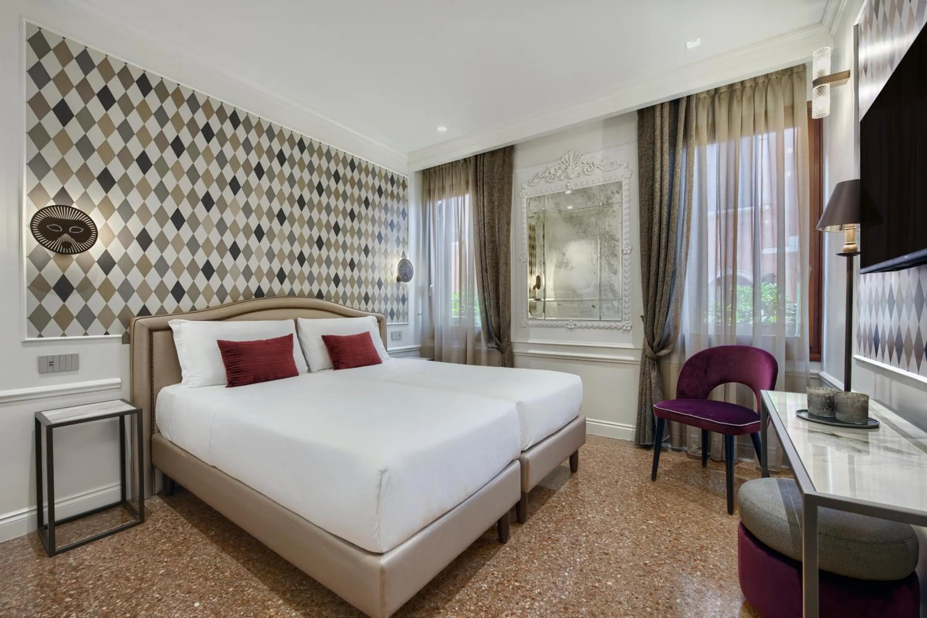 Triple Room in Hotel Arlecchino