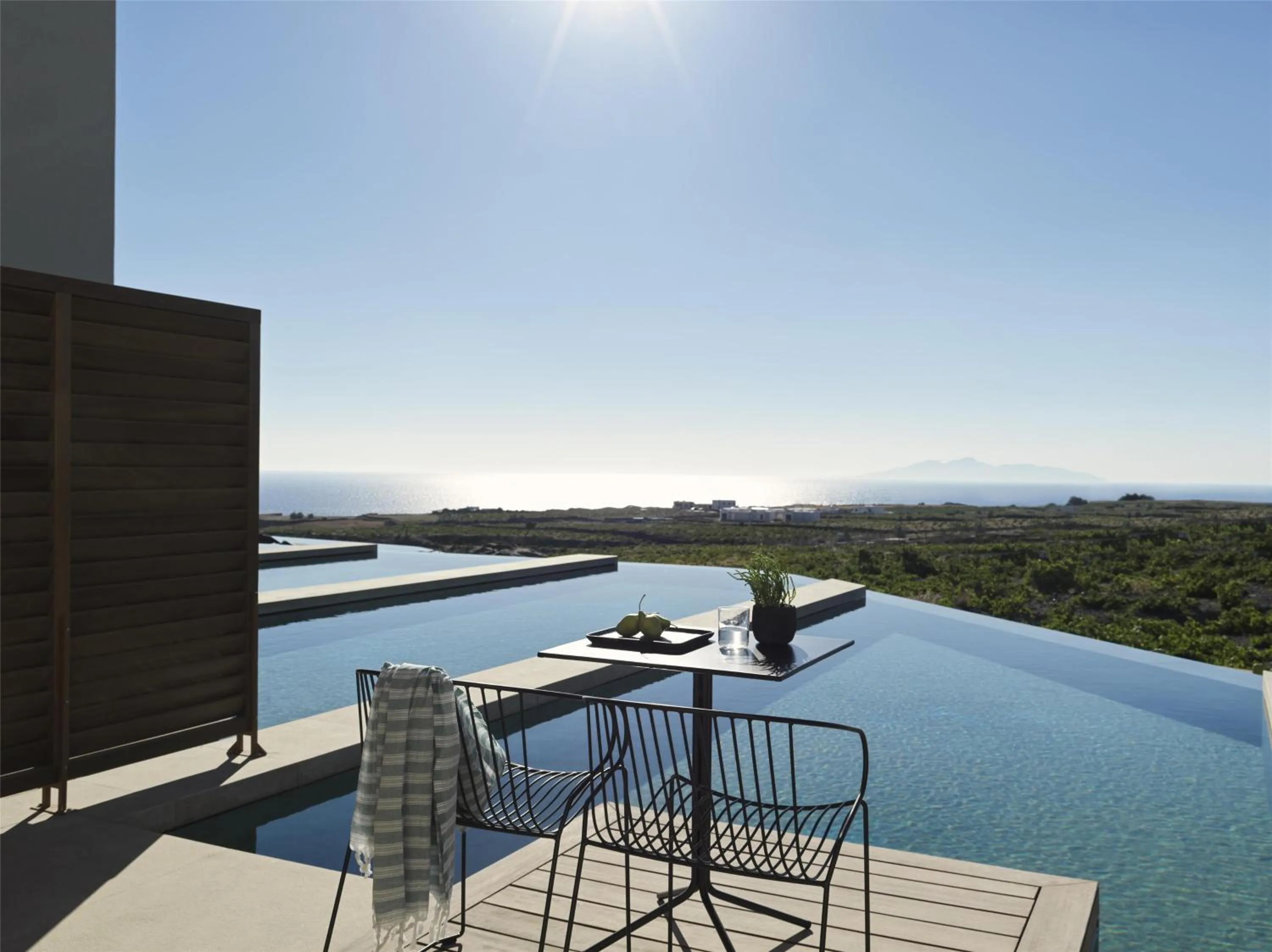 Junior Suite with Private Pool and Sea View in Magma Resort Santorini, In The Unbound Collection By Hyatt