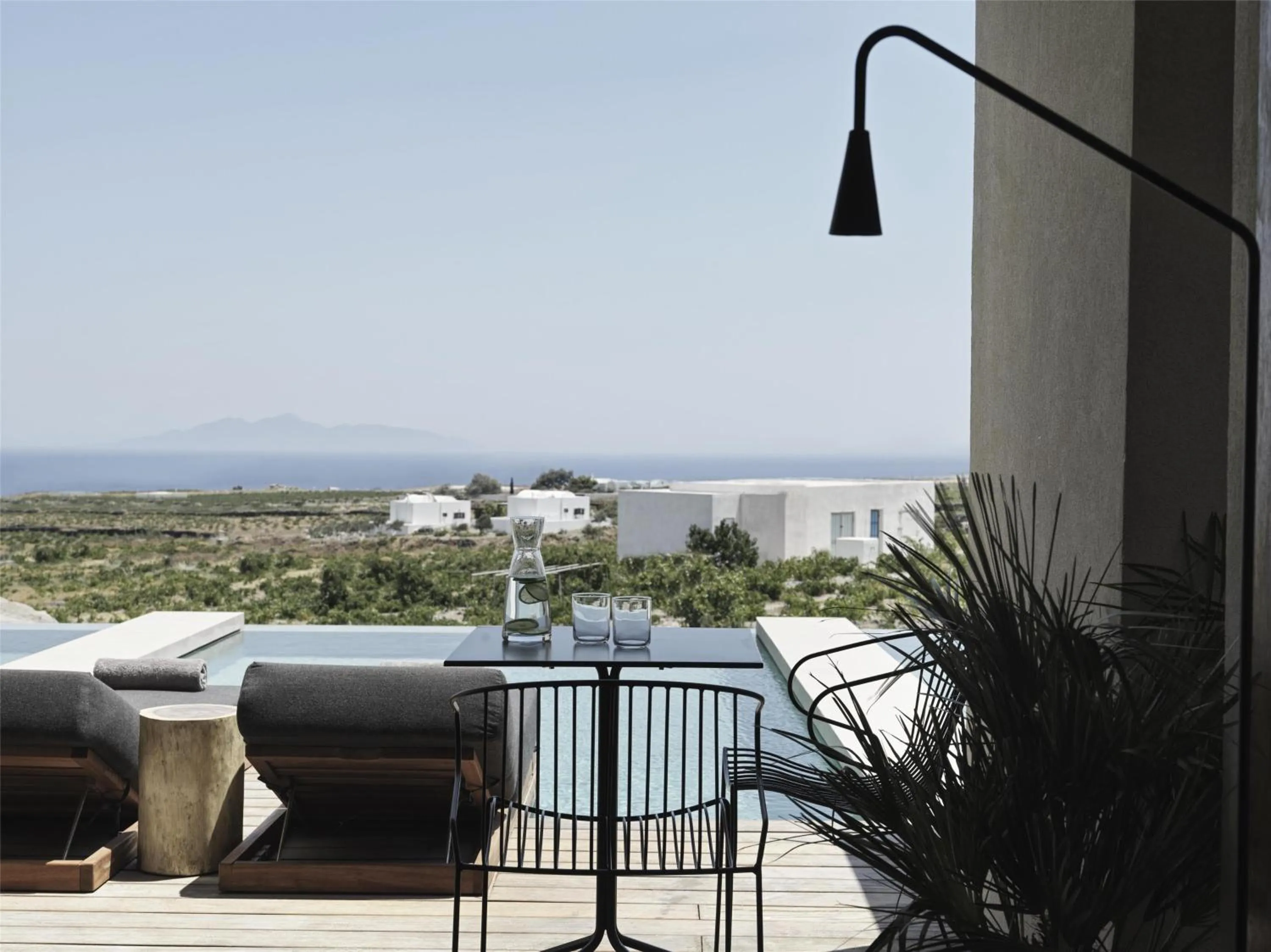 King Room with private pool and Sea View in Magma Resort Santorini, In The Unbound Collection By Hyatt