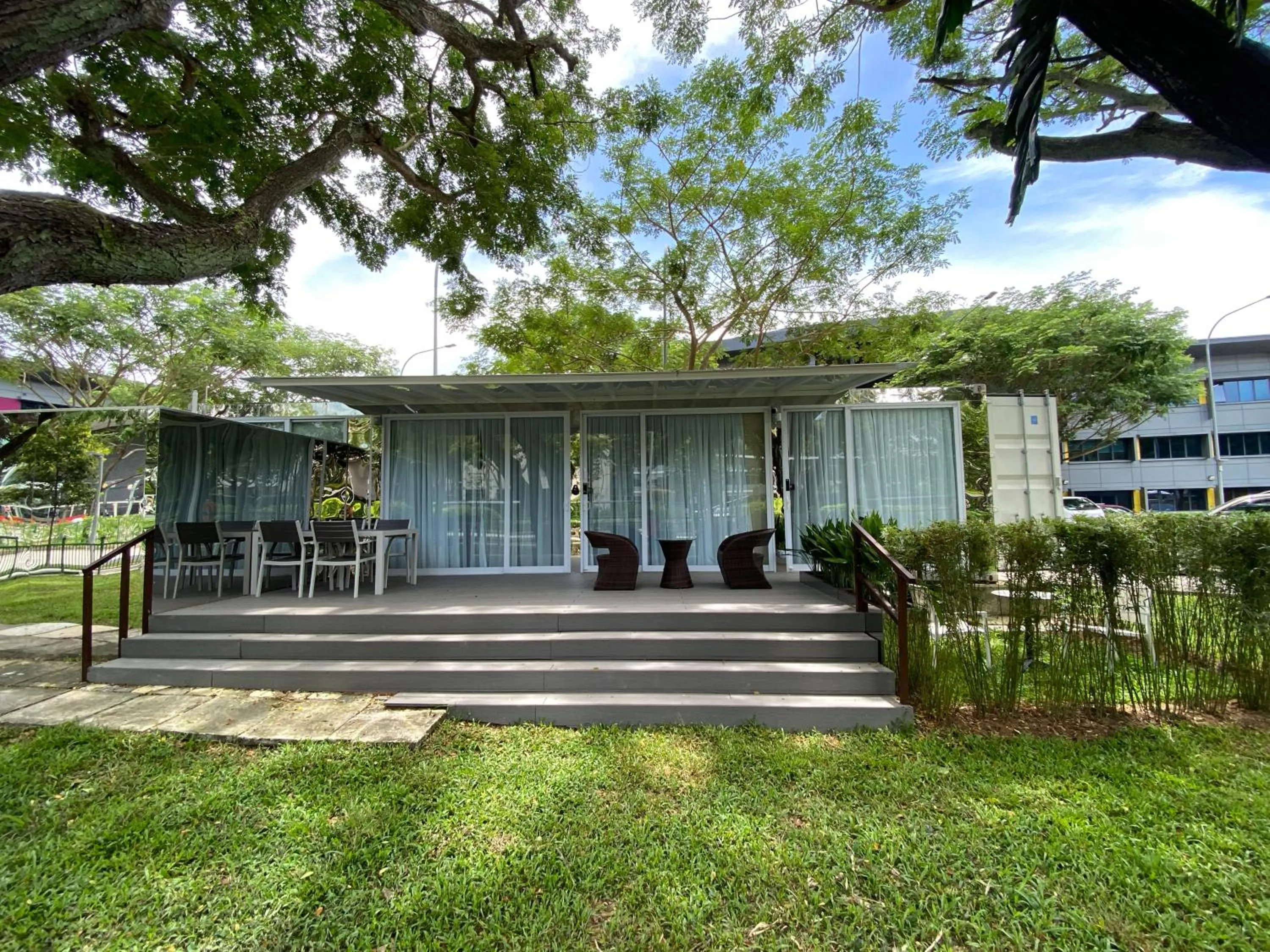 Studio with Terrace in Shipping Container Hotel At One-north