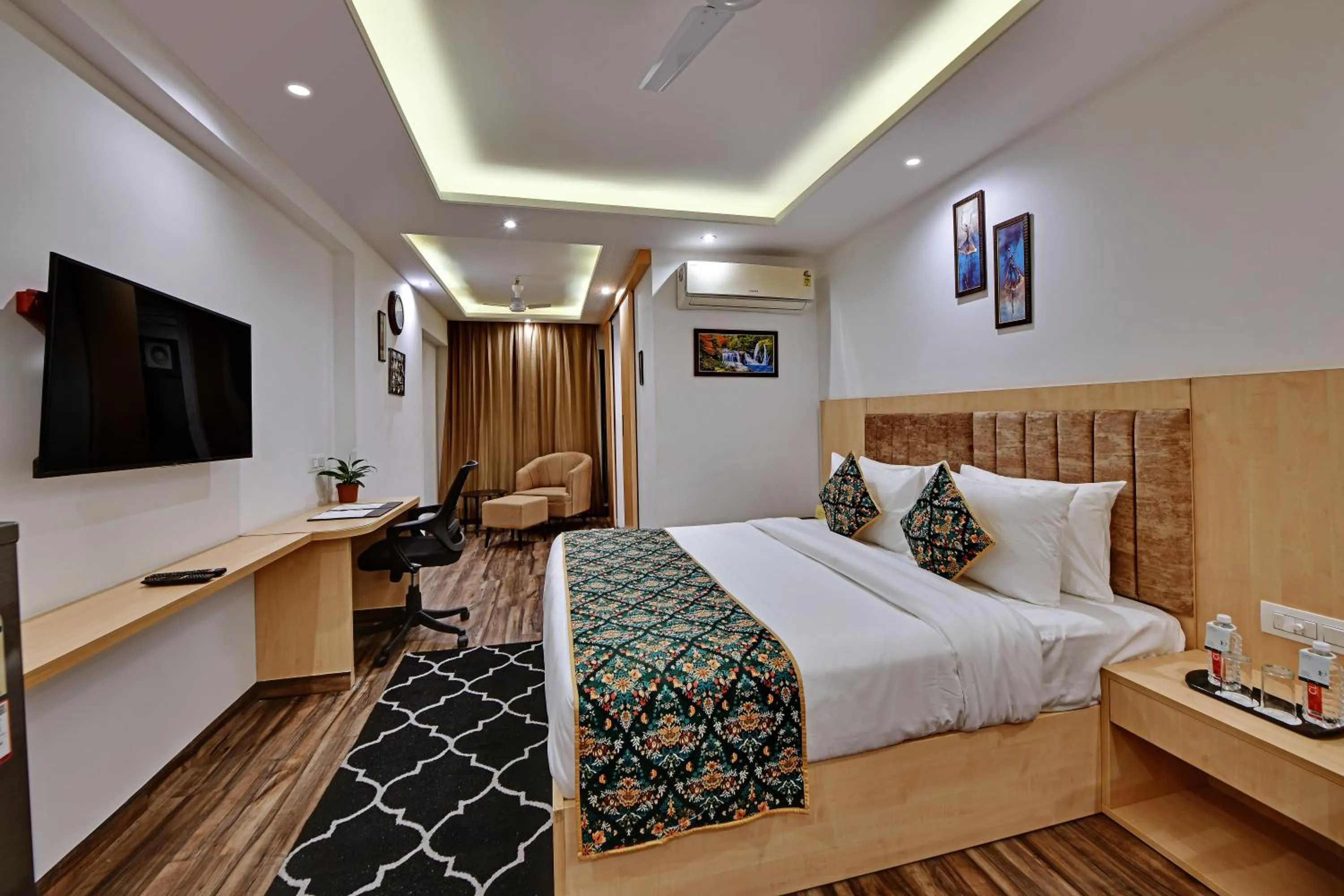 Winter Green Room in The Fern Habitat, Jaipur