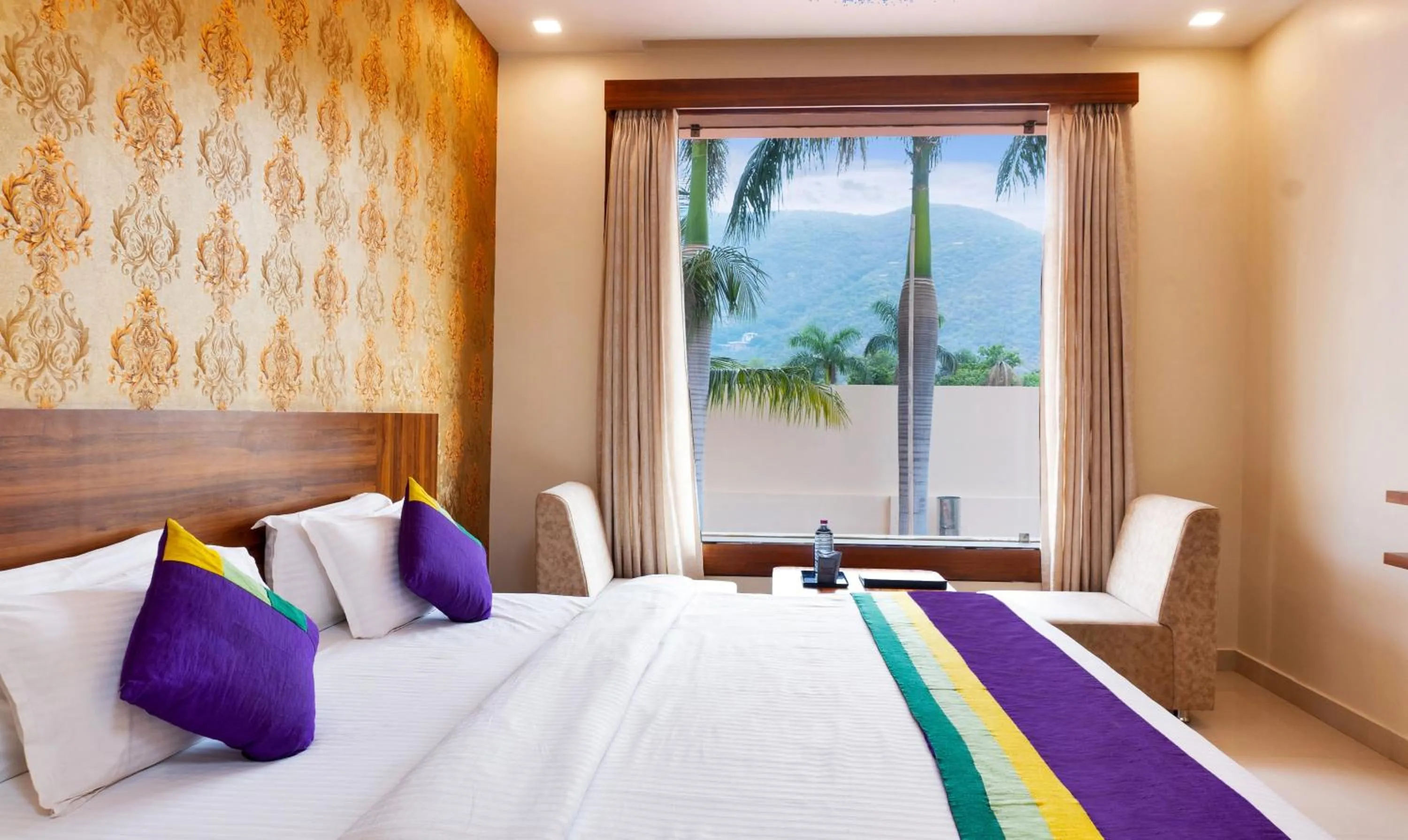 Standard Double Room in Treebo Premium Royal Amar With Mountain View and Swimming Pool