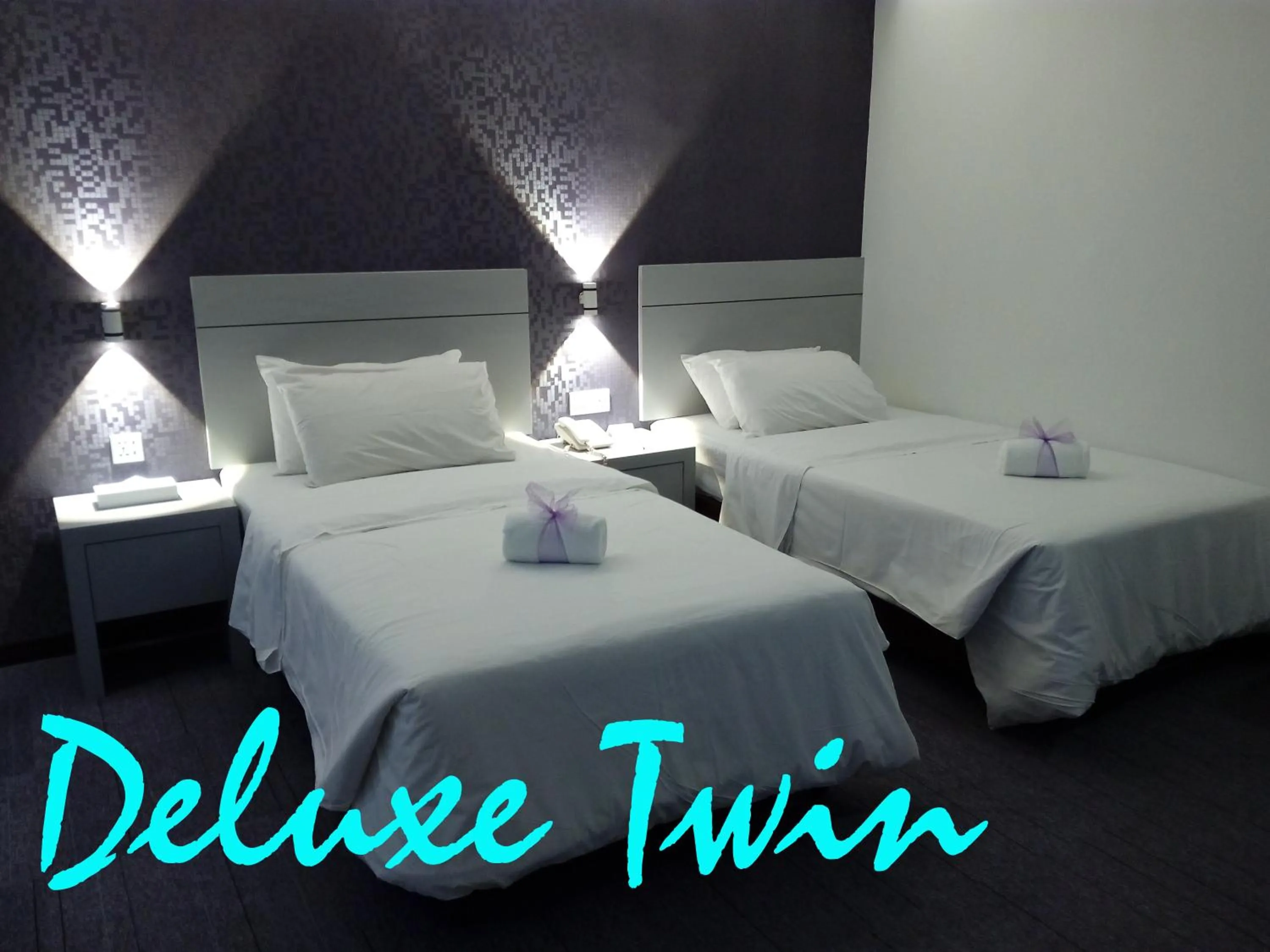 Deluxe Twin Room in Muar Traders Hotel