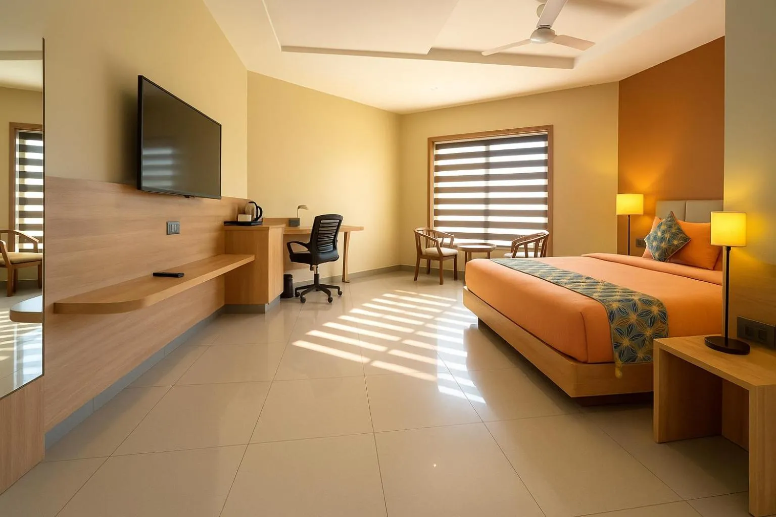 Superior King Room in Bapu's Resort, Dwarka
