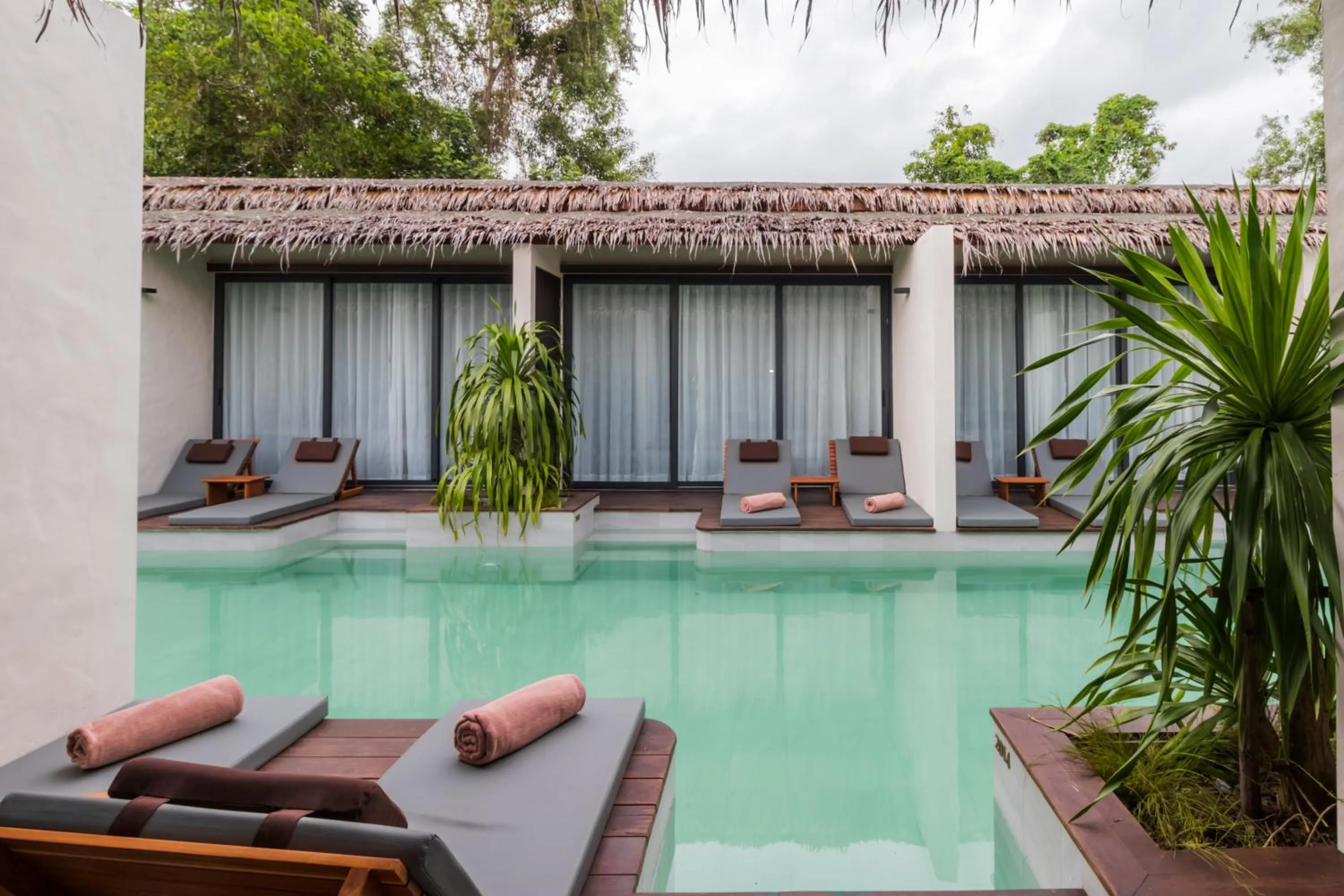 Double Room with Pool View in The Flow Samui Beach Resort