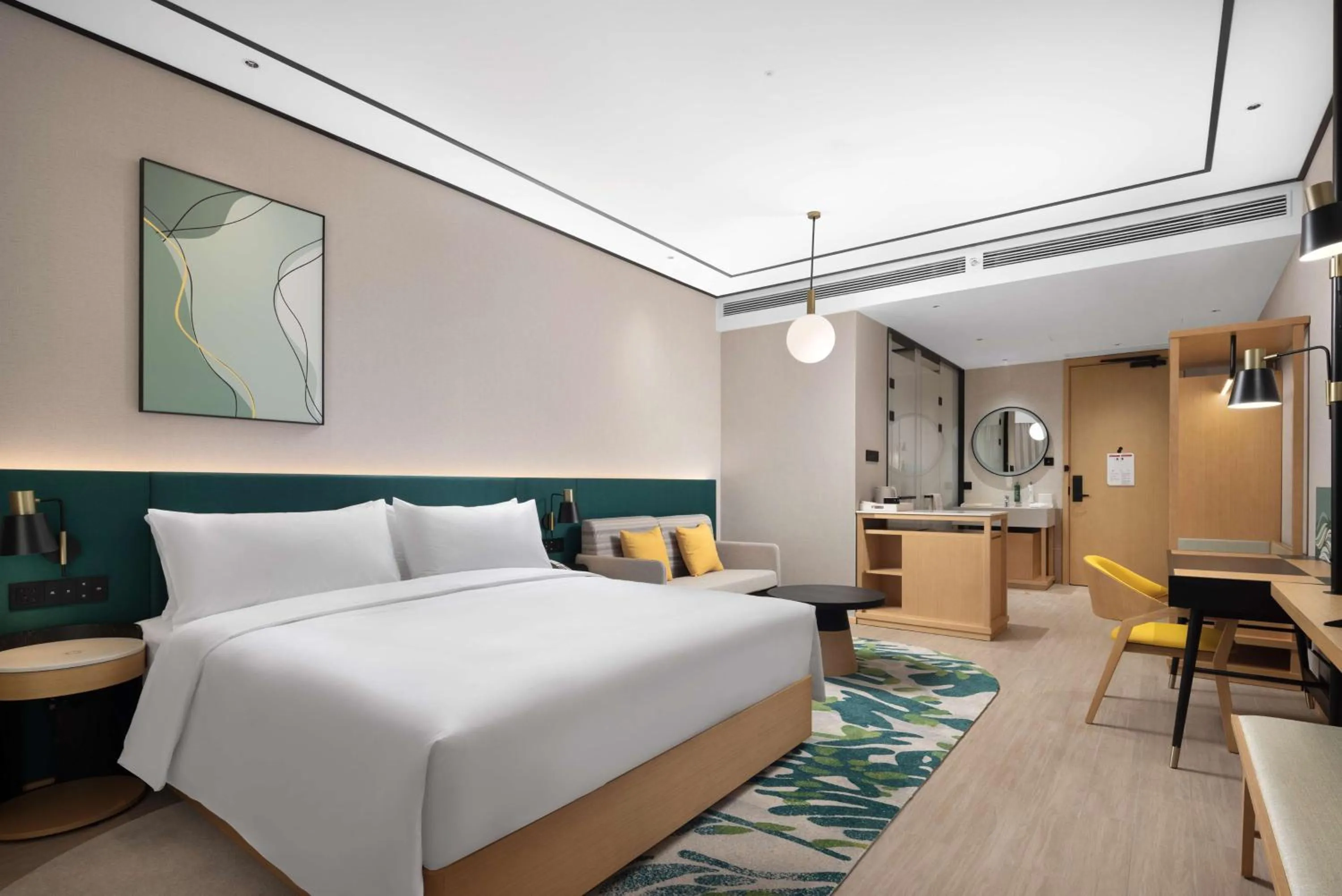 Superior King Room - High Floor in Hilton Garden Inn Rizhao High-Tech Zone