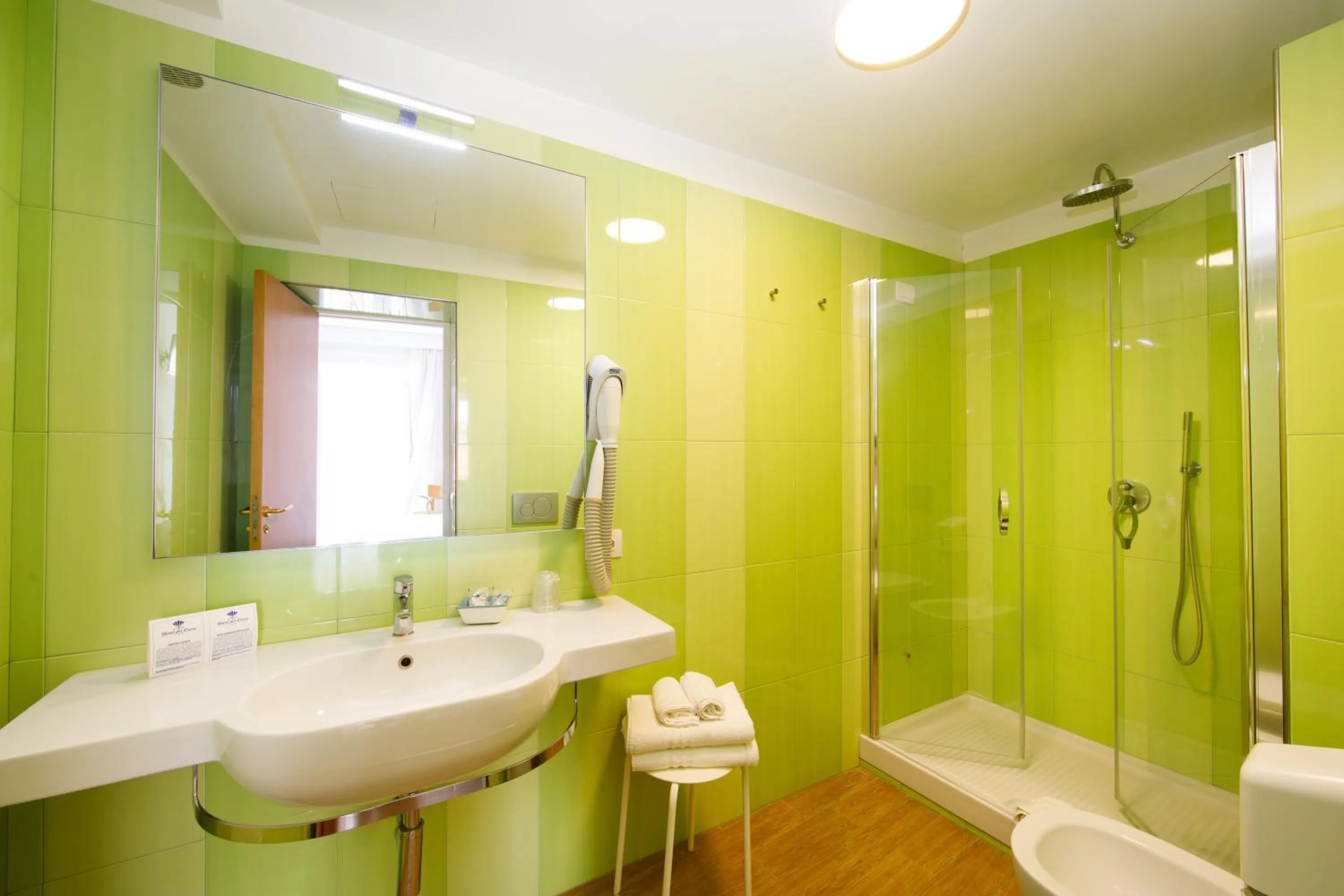 Comfort Double Room with Balcony in Hotel Del Corso