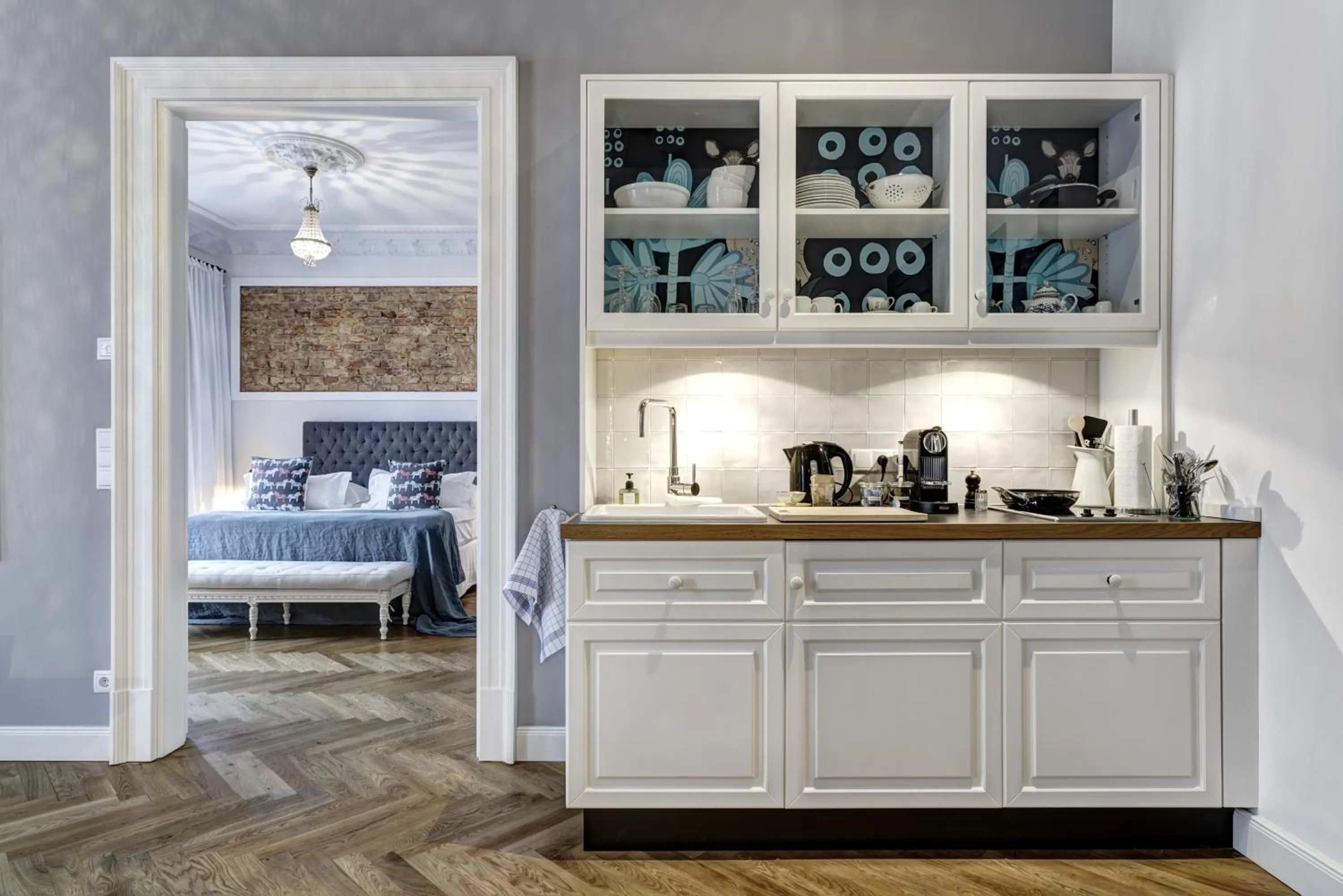  One-Bedroom Apartment with Balcony - 1 in Gorki Apartments