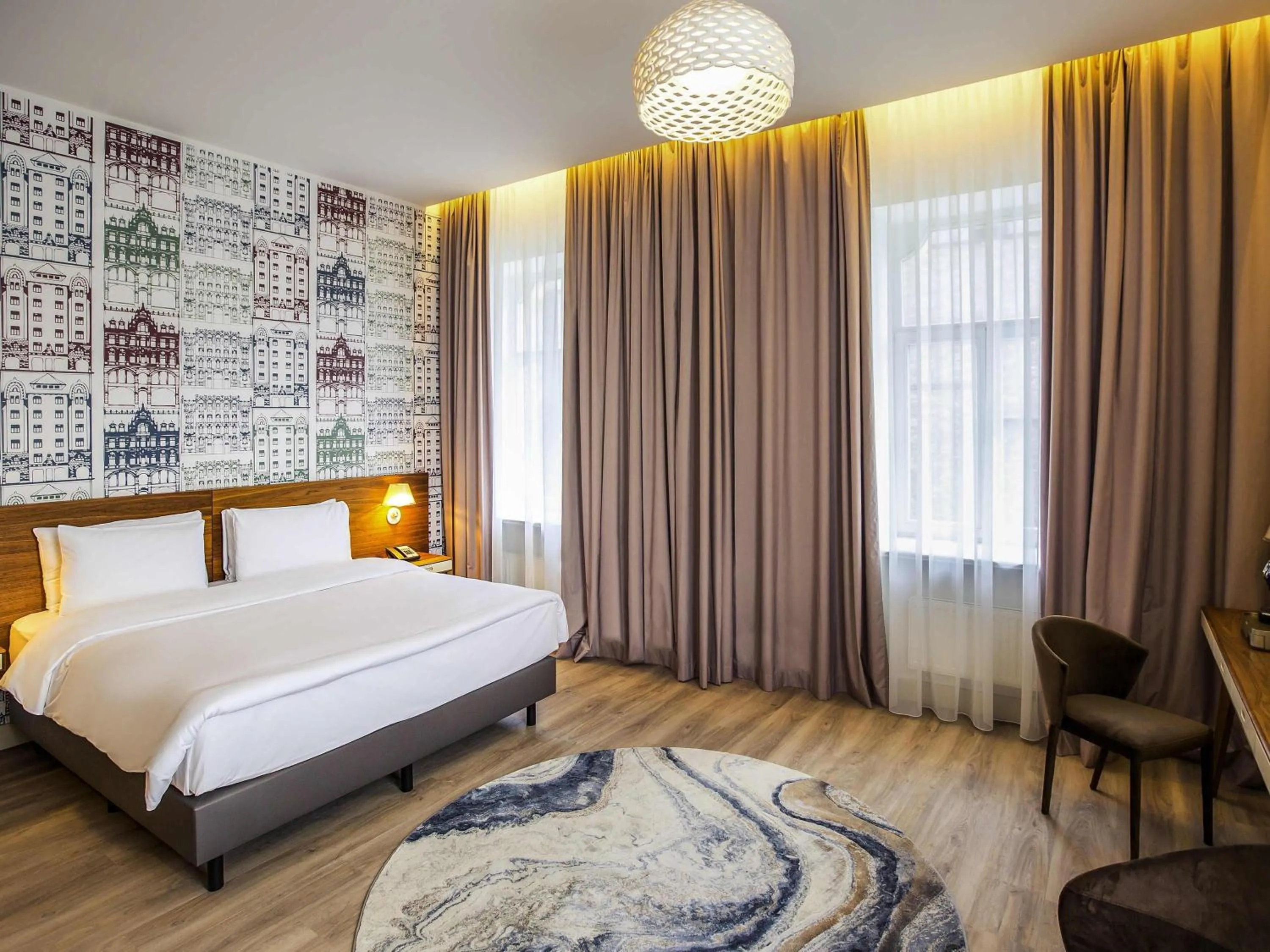 Deluxe Double Room - City Side in Mercure Riga Centre