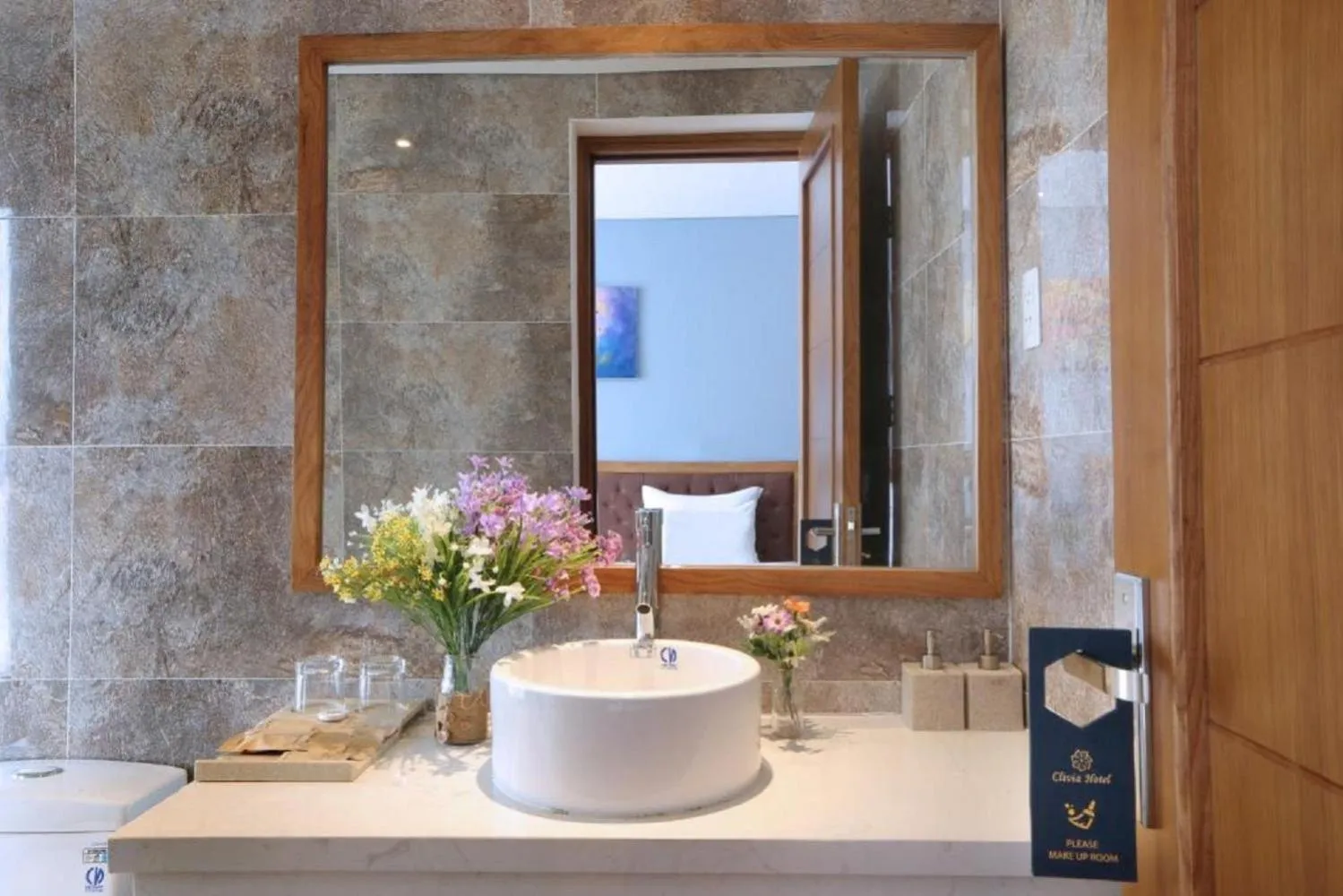 Triple Room with City View in Hai Trieu Hotel