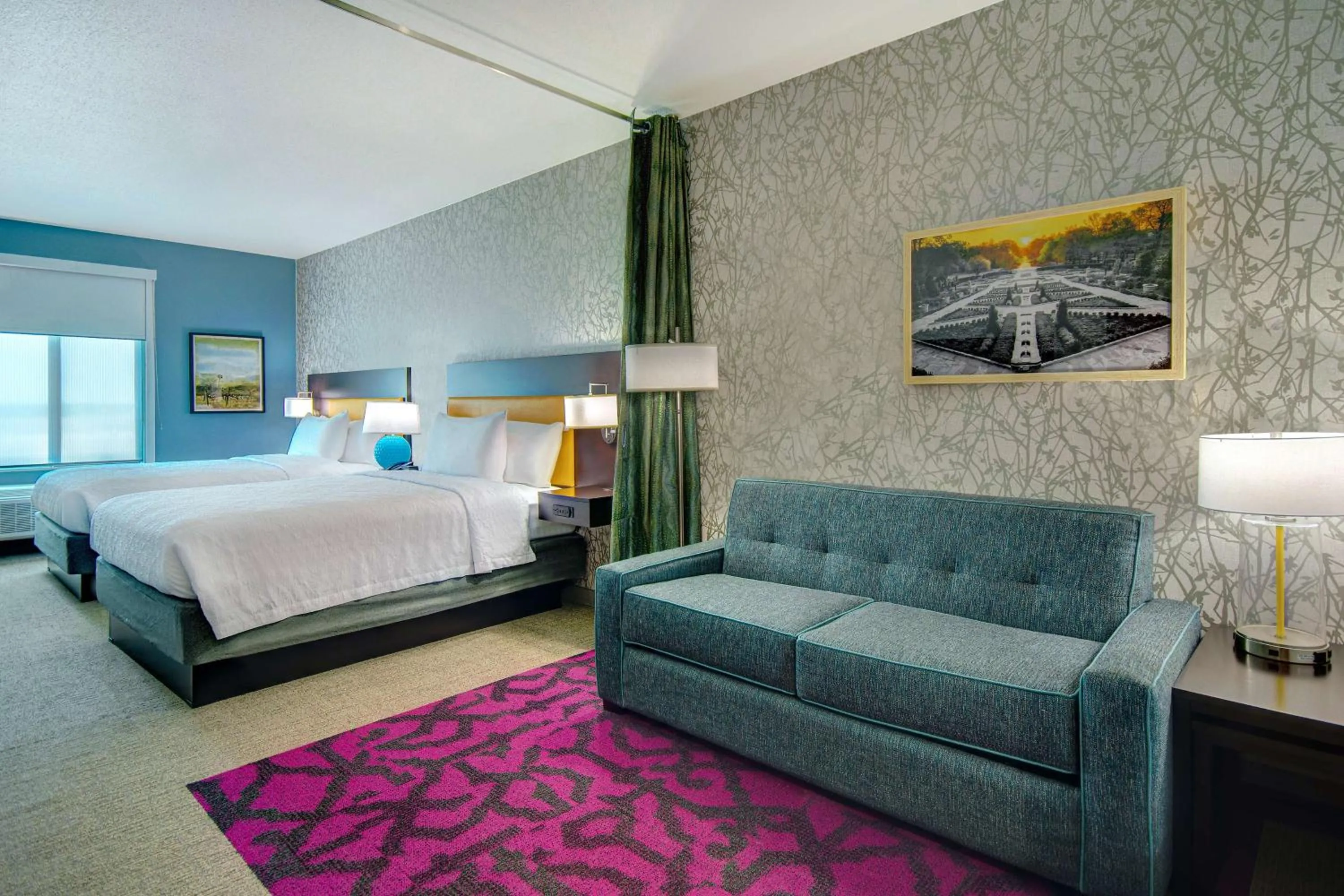 Studio Suite with Two Queen Beds in Home2 Suites By Hilton Burleson