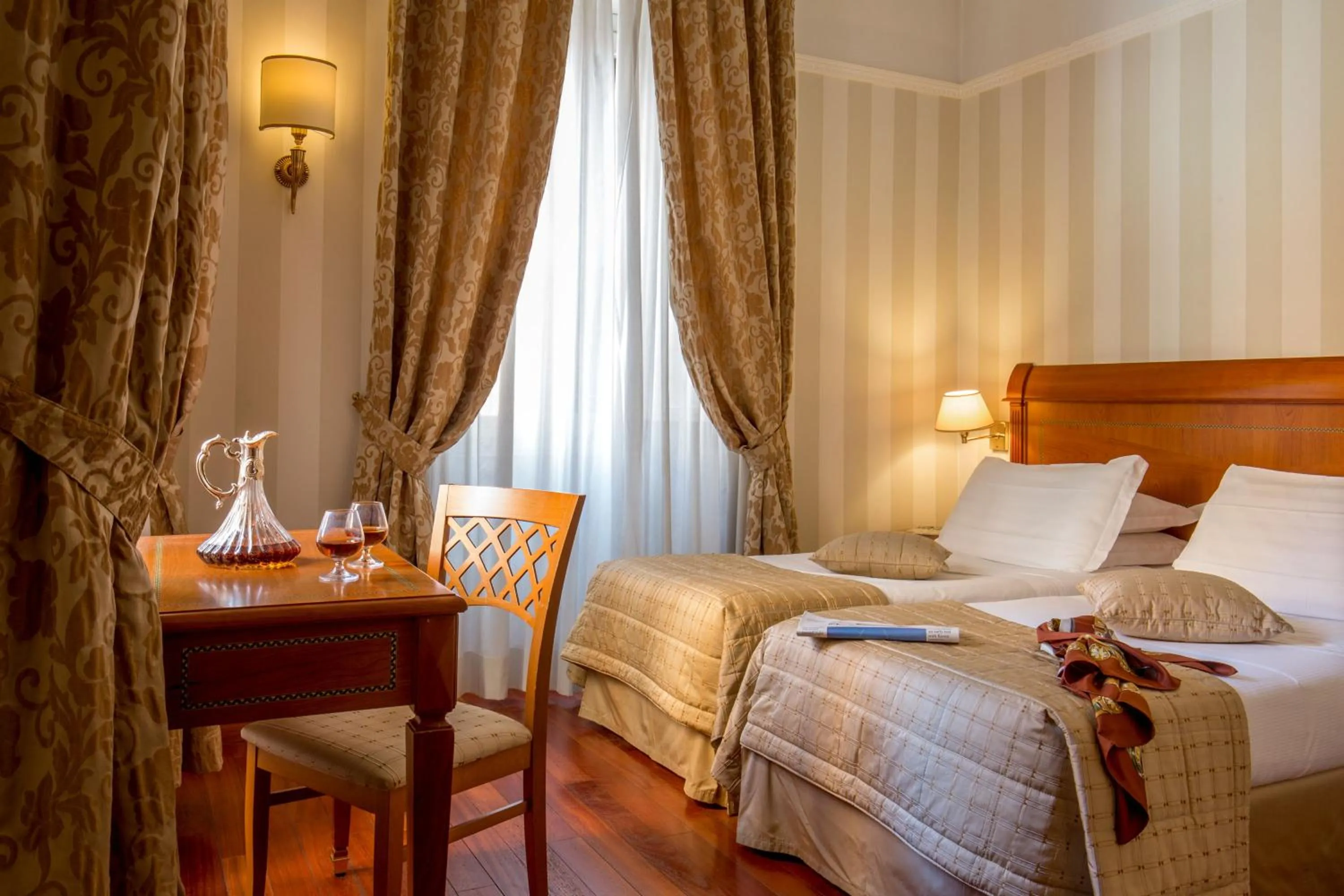 Twin Room in Albergo Ottocento