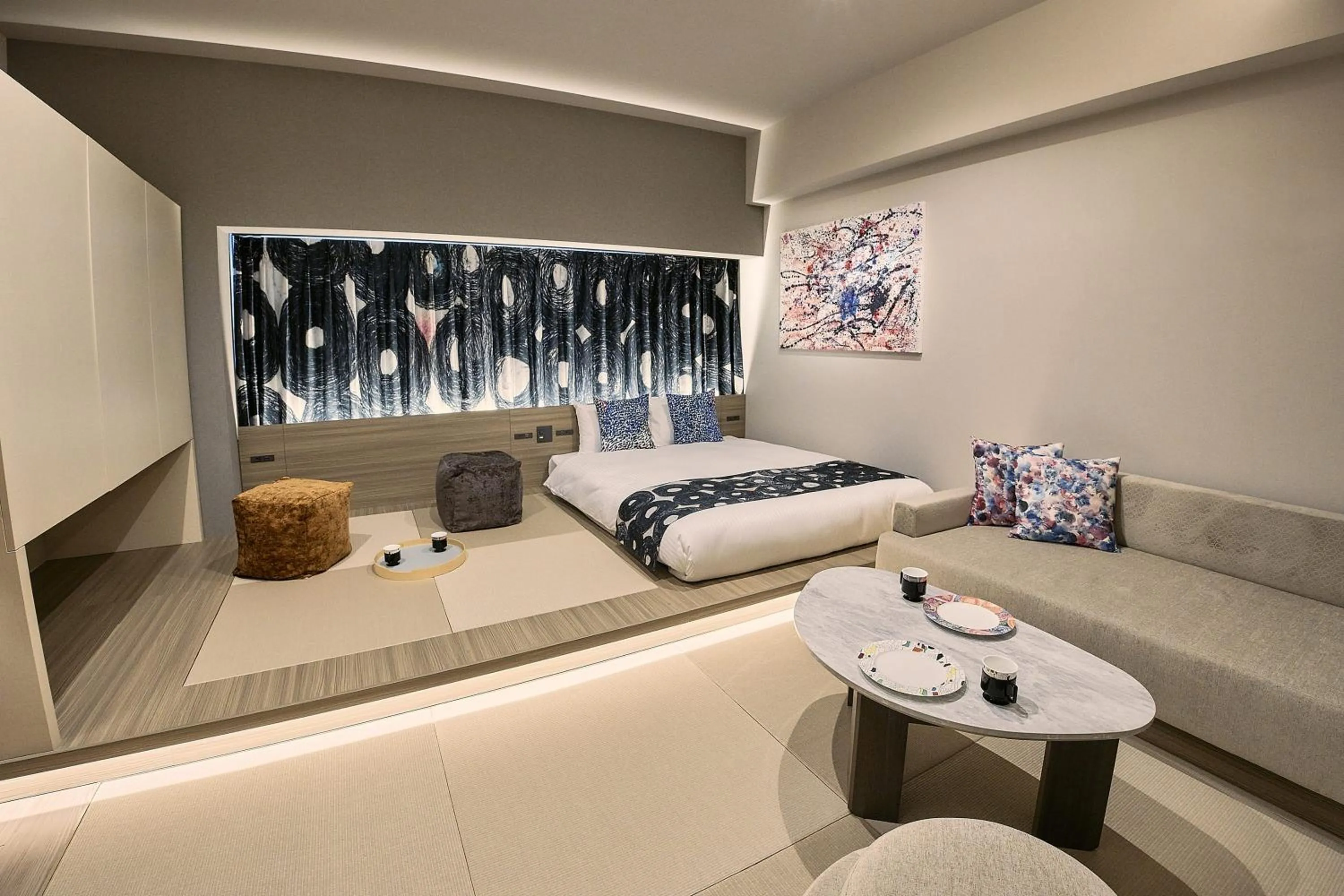 Art Quadruple Room in fav HIROSHIMA STADIUM