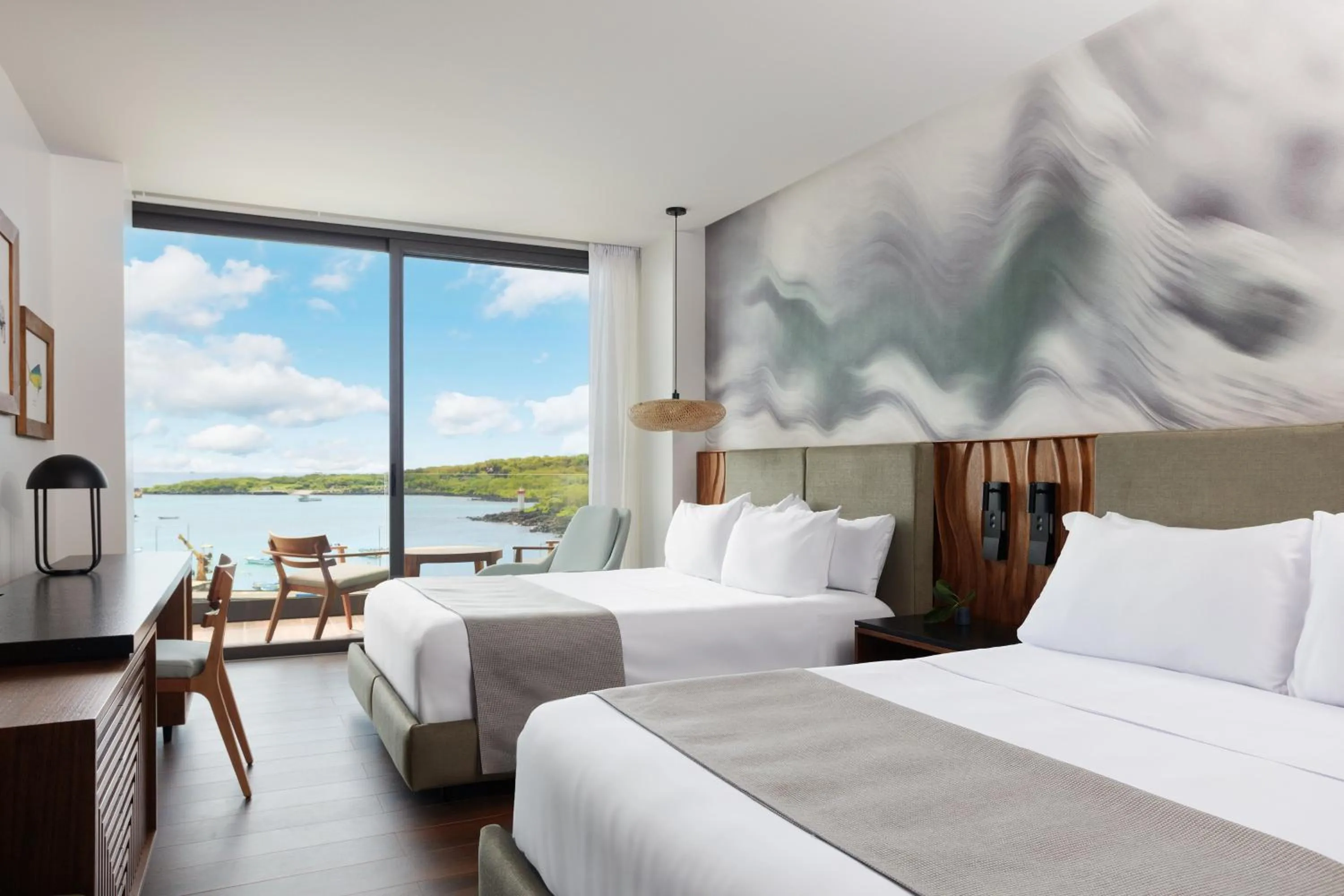 Standard Queen Room with Two Queen Beds - Oceanfront in Hotel Indigo - Galapagos by IHG