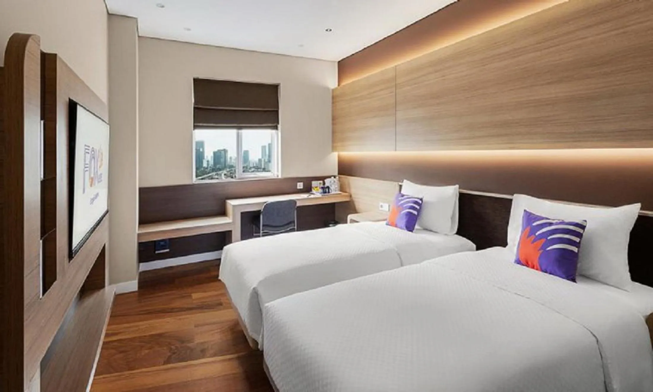 Standard Twin Room in FOX Lite Grogol Jakarta