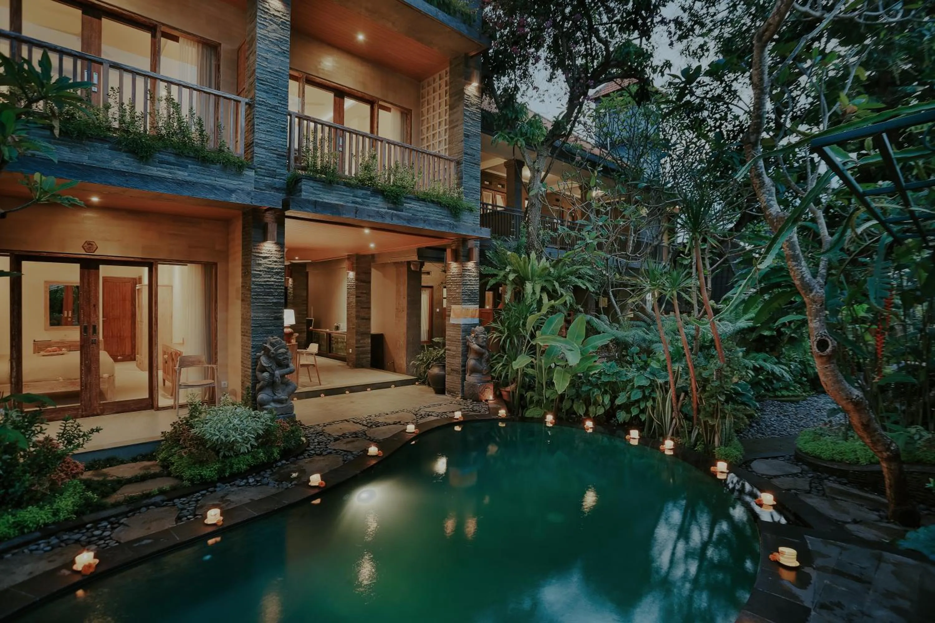 Deluxe Double Room with Balcony in LASTANA SUITE UBUD