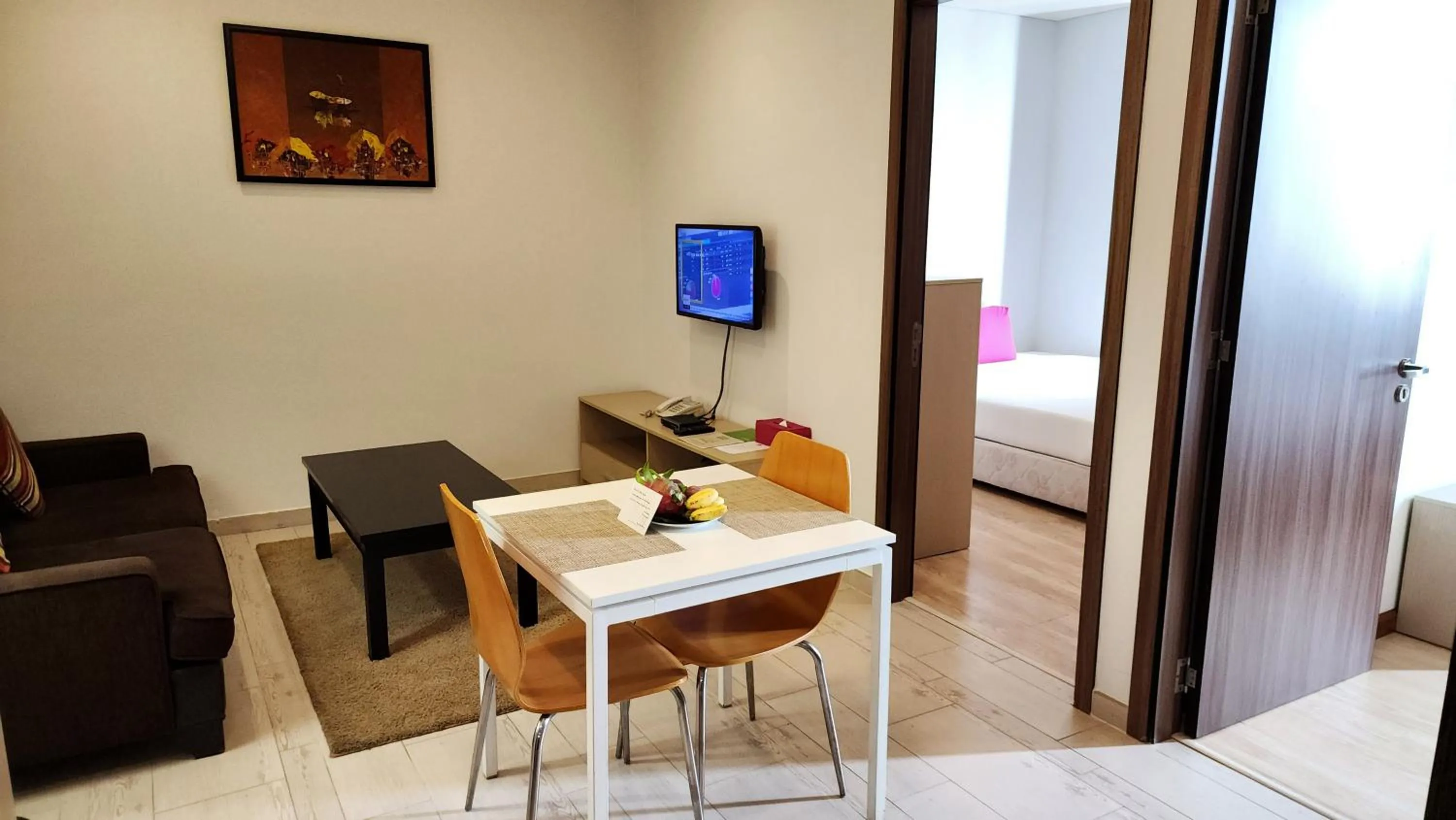 Two-Bedroom Deluxe Apartment. in ÊMM Hotel Saigon