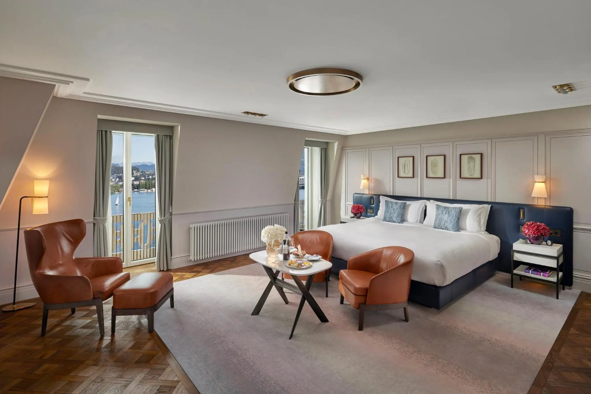 Lake View Junior Suite in Mandarin Oriental Palace, Luzern