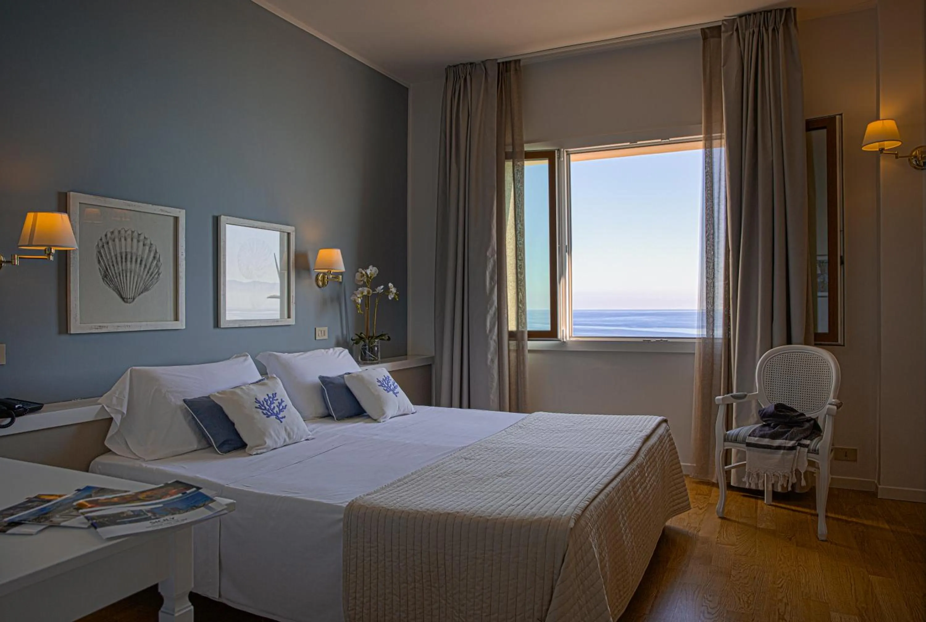 Double or Twin Room with Sea View - single occupancy in Hotel Punta Nord Est