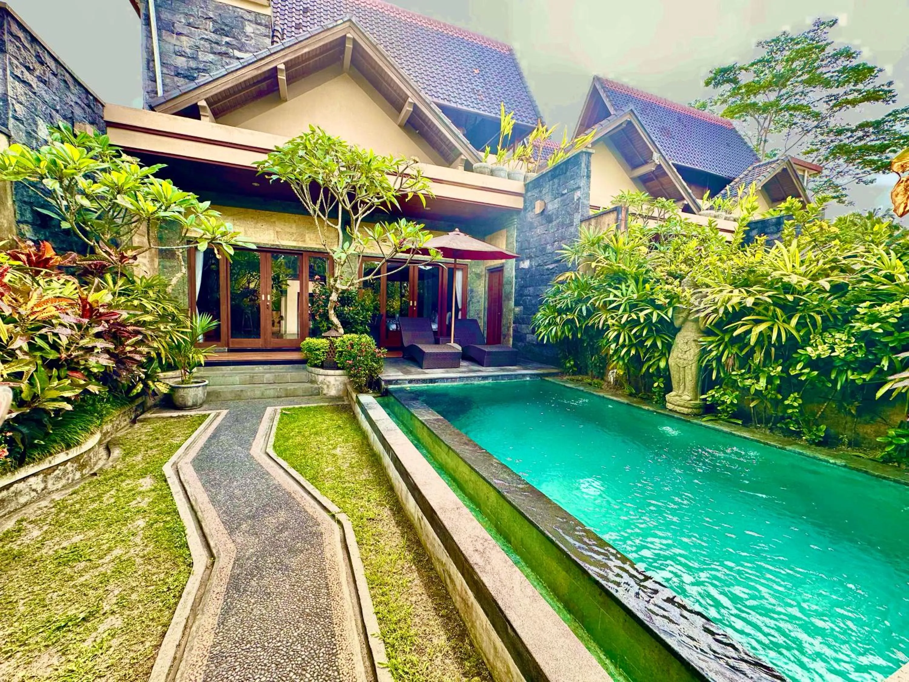 One-Bedroom Villa with Private Pool and Rice Field View in Dupa Ubud
