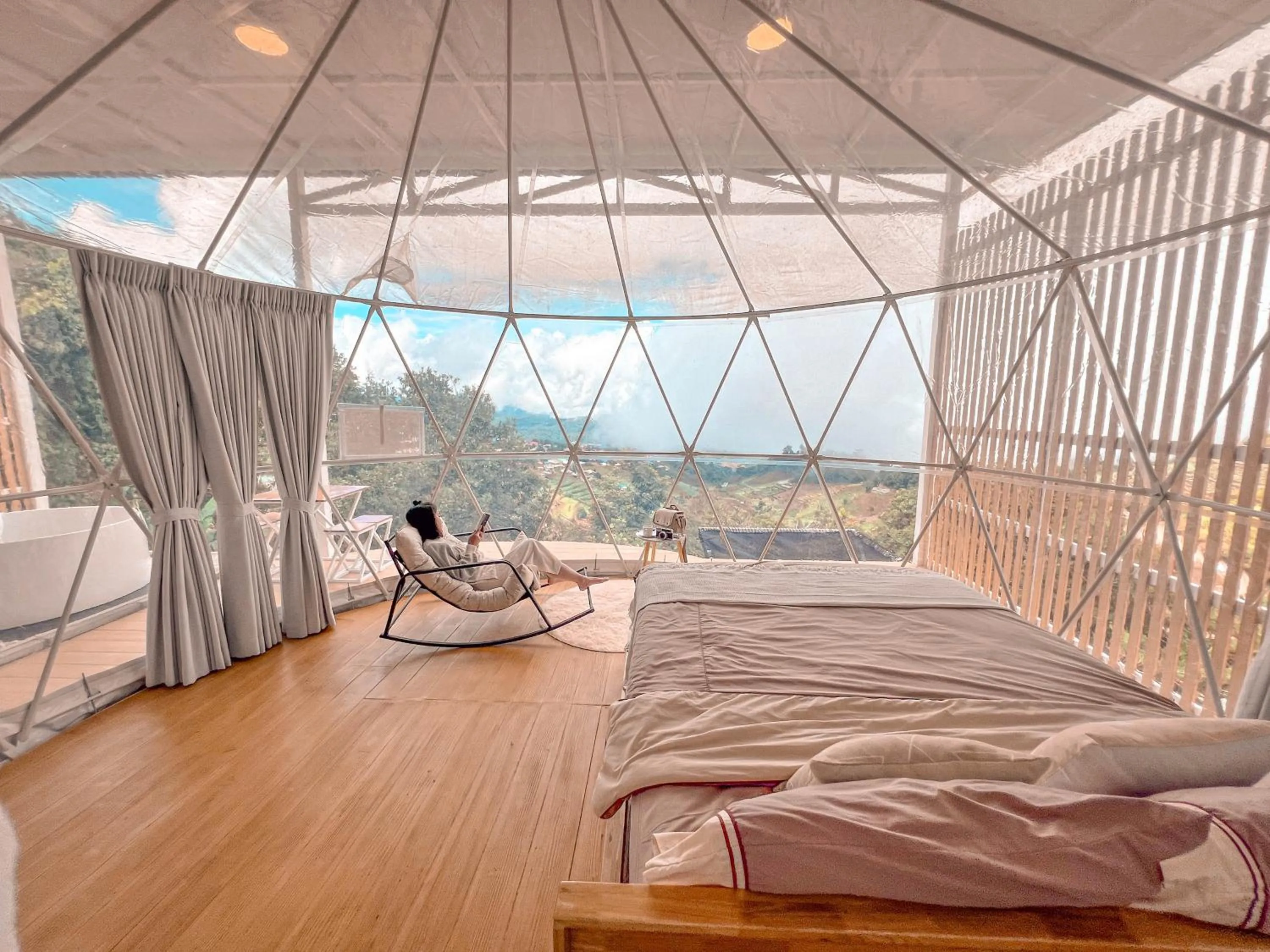 Suite with Hot Tub in ม่อนชาพาเพลิน ม่อนแจ่ม Monchapaplearn Monjam