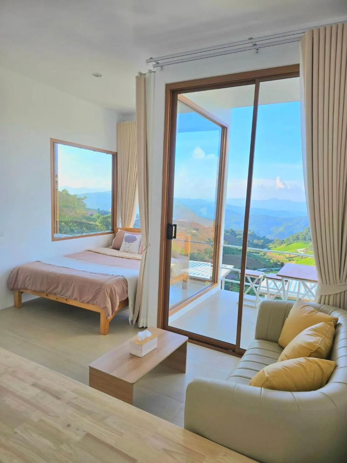 Deluxe Villa in ม่อนชาพาเพลิน ม่อนแจ่ม Monchapaplearn Monjam