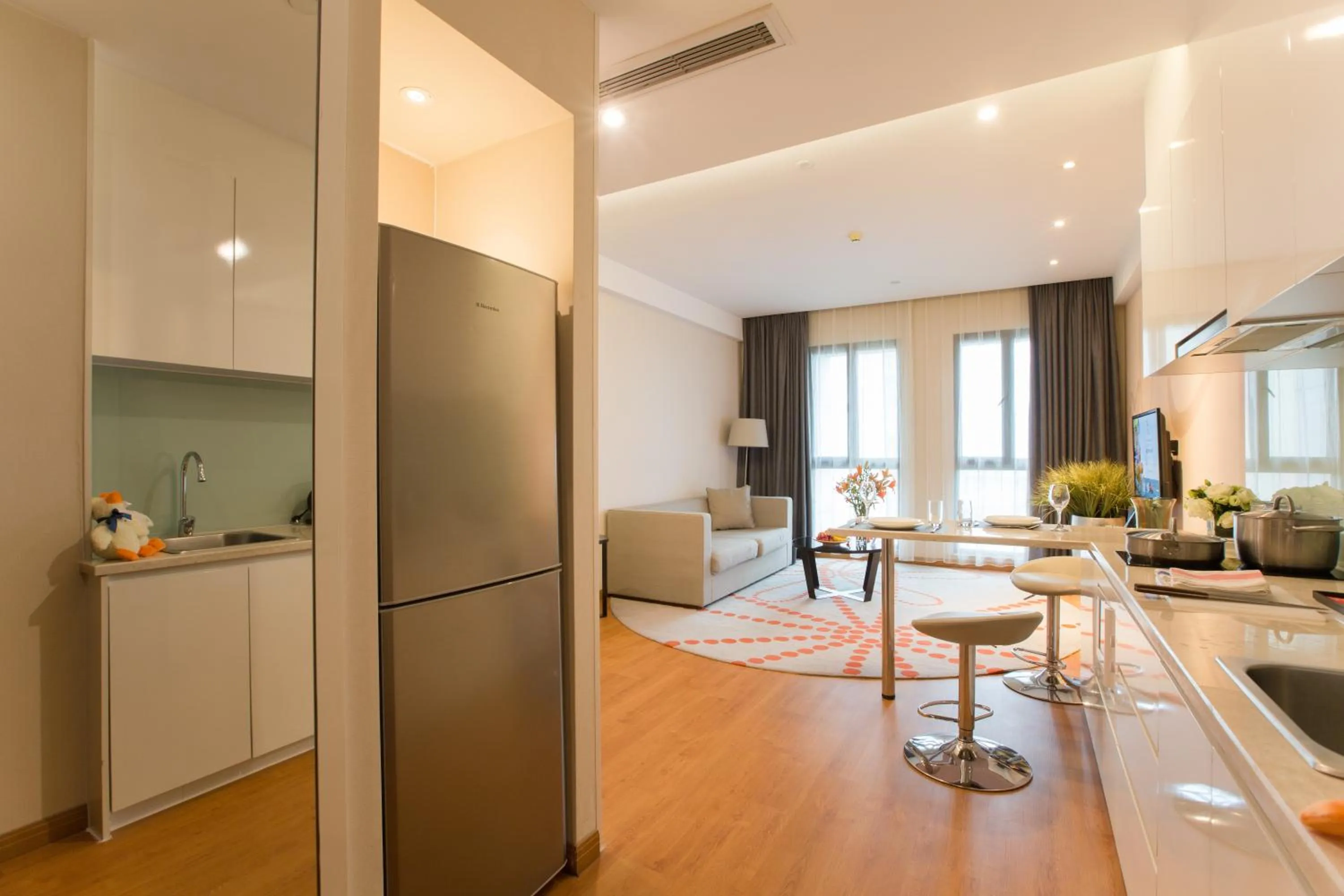 One-Bedroom Deluxe Apartment-Include Two Breakfast in Modena By Fraser New District Wuxi