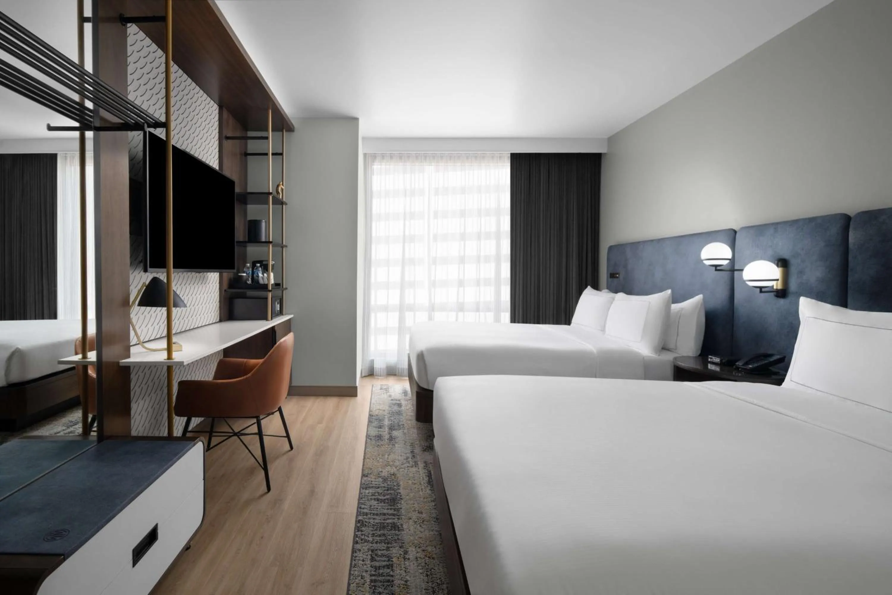 Queen Room with Two Queen Beds - Non-Smoking in Hotel West & Main Conshohocken, Tapestry Collection Hilton