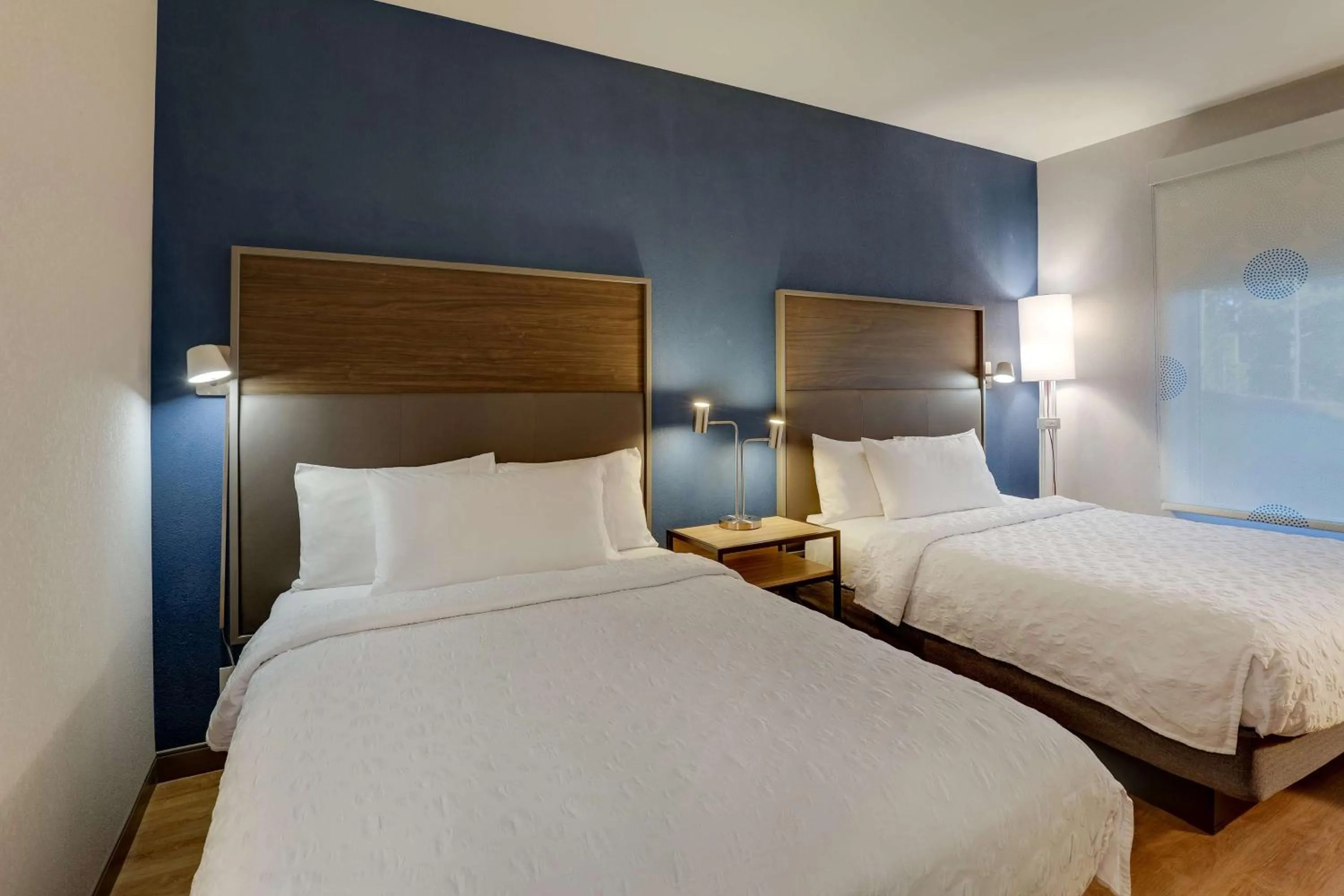 Queen Room with Two Queen Beds and Walk-In Shower in Tru By Hilton Raleigh Garner
