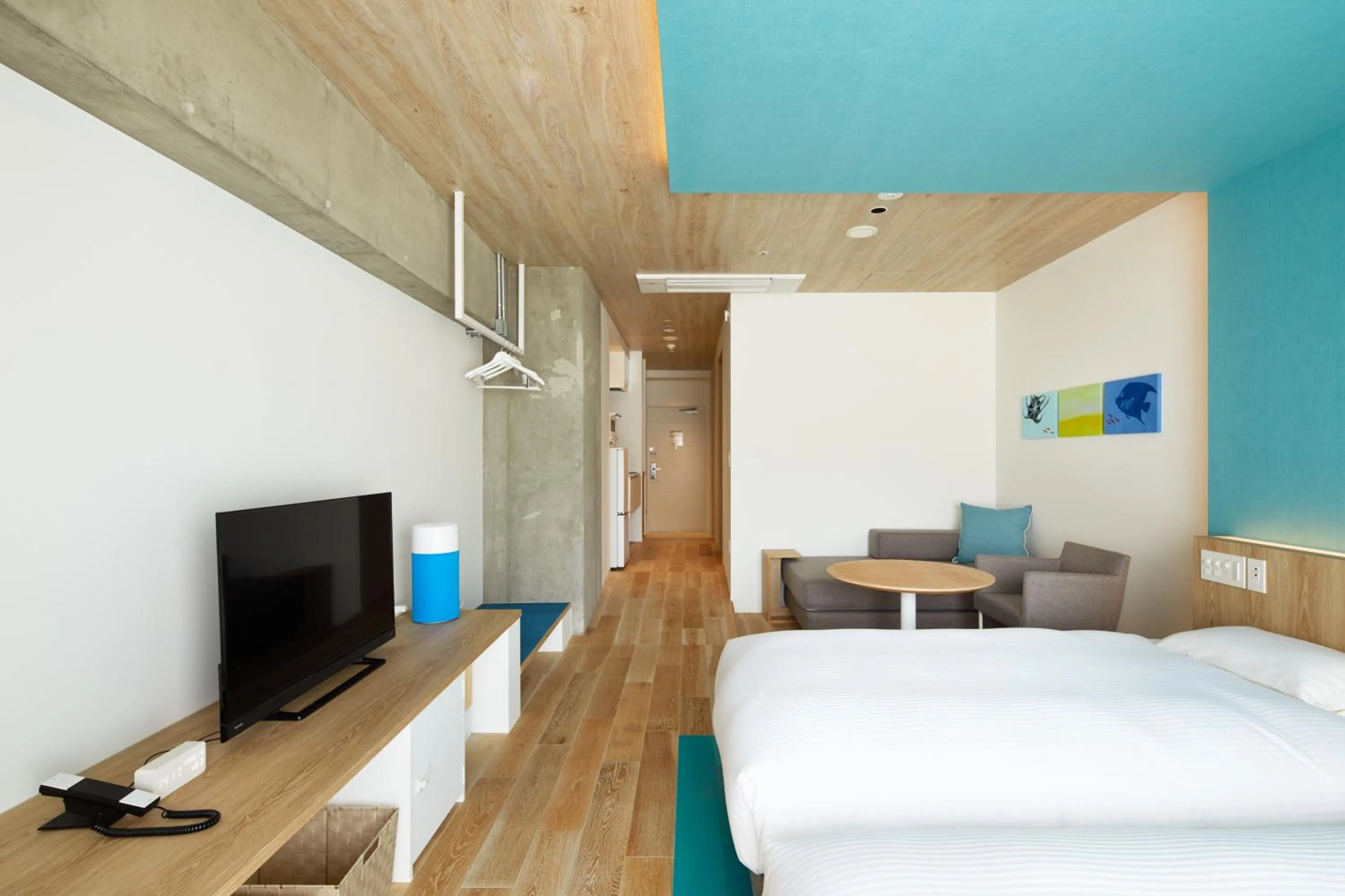 Triple Room with Kitchen, Microwave and Washing machine - Non Smoking in BEB5 Okinawa Seragaki by Hoshino Resorts