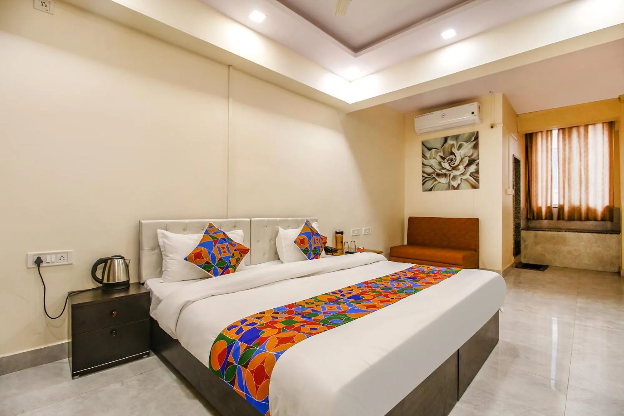 Superior Double Room - single occupancy in FabHotel Sanskar